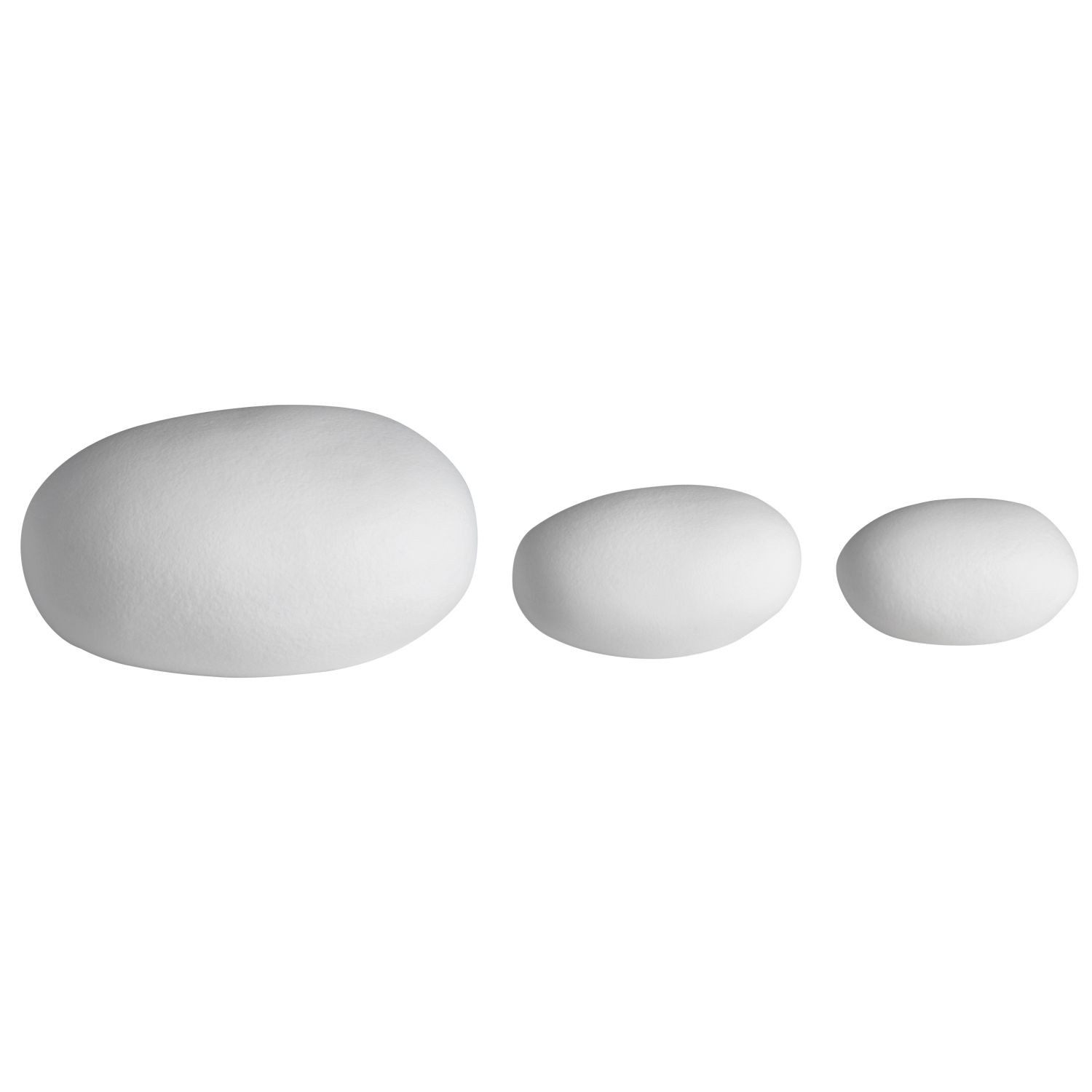 Räder Design LED Tischleuchte LED-Lichtkieselsteine 3er Set