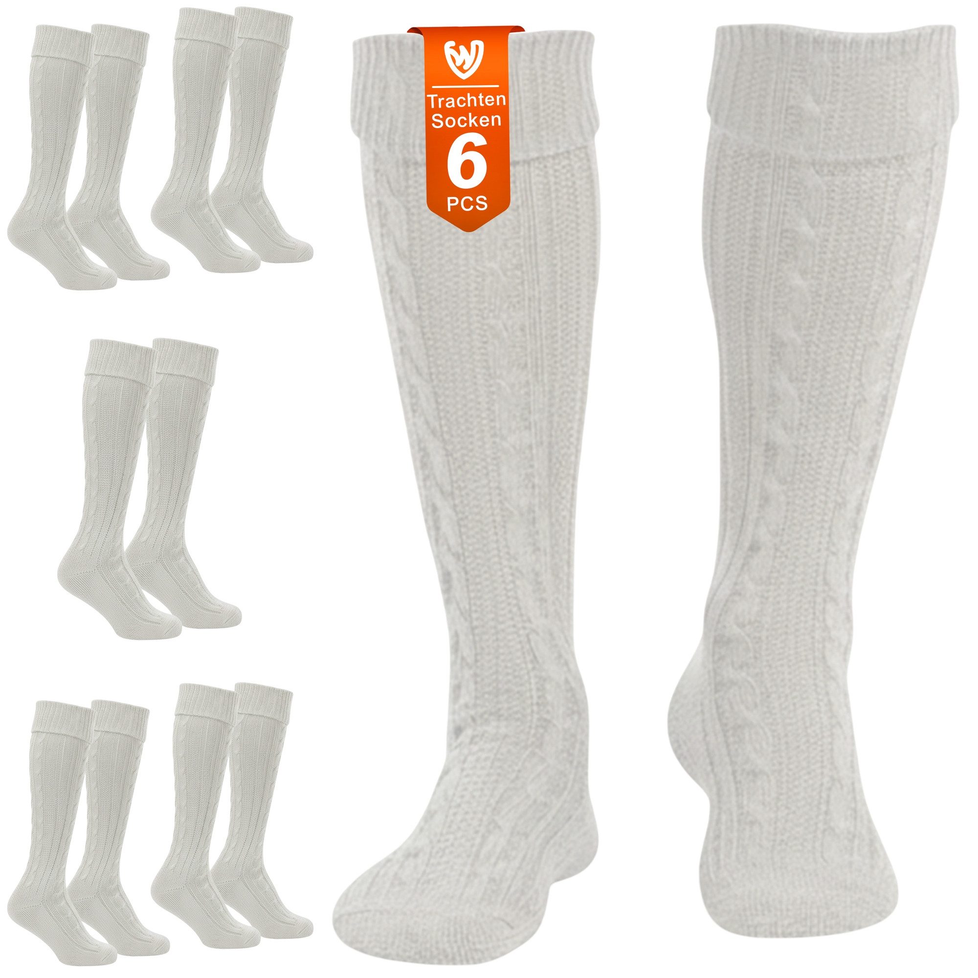 OMKA Trachtensocken GW250- 6xPaar AMZ (6er-Pack) 6er Pack Trachtenstrümpfe günstig online kaufen