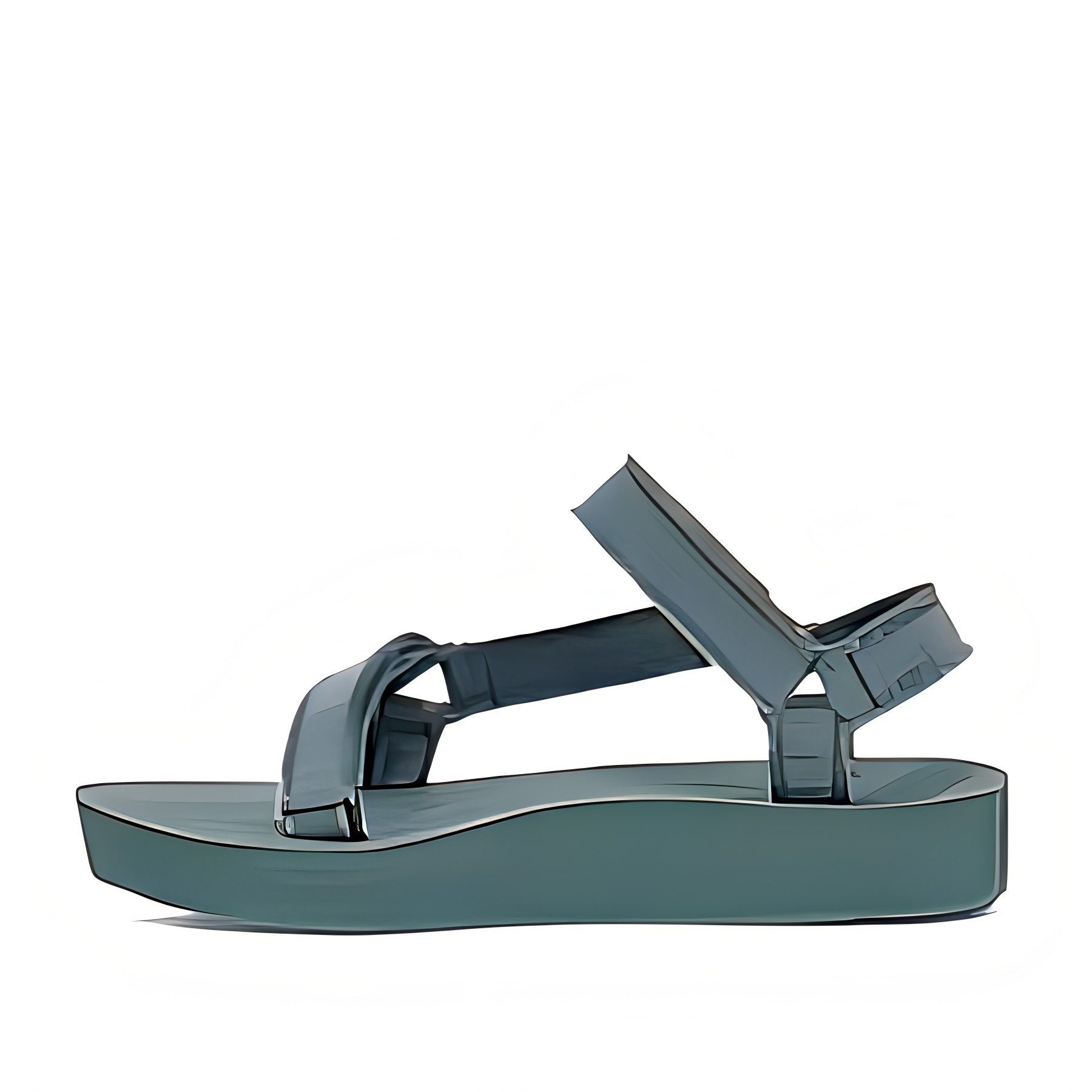 W Midform Universal Canvas für Damen Riemchensandale