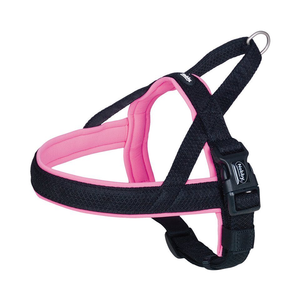 Nobby Hunde-Geschirr Norweger Geschirr Mesh Preno pink