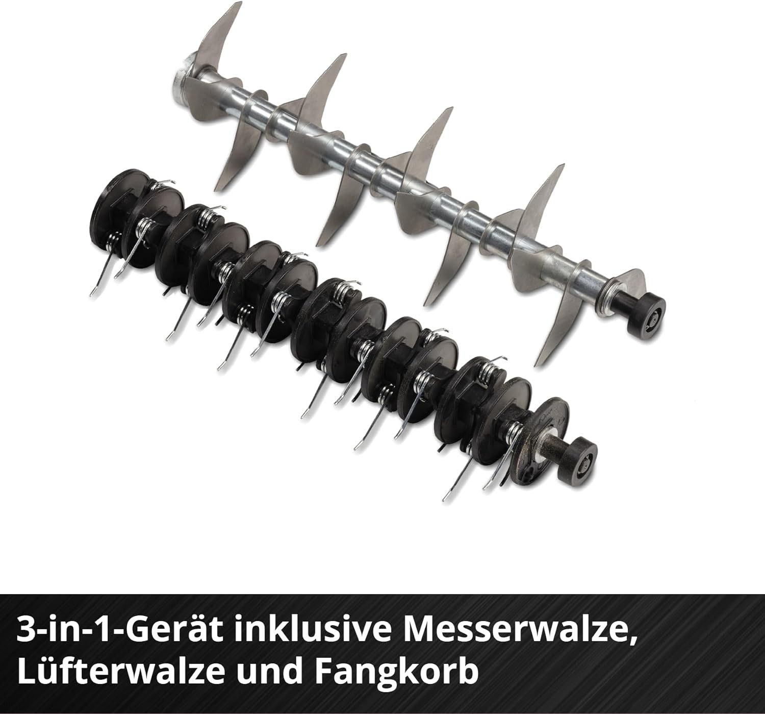 Einhell Akkurasenmäher Vertikutierer-Lüfter GE-SA 36/35 Li- 36V (2 x 18V) mit 2 x Akku 4.0 Ah – Bild 5 von 5
