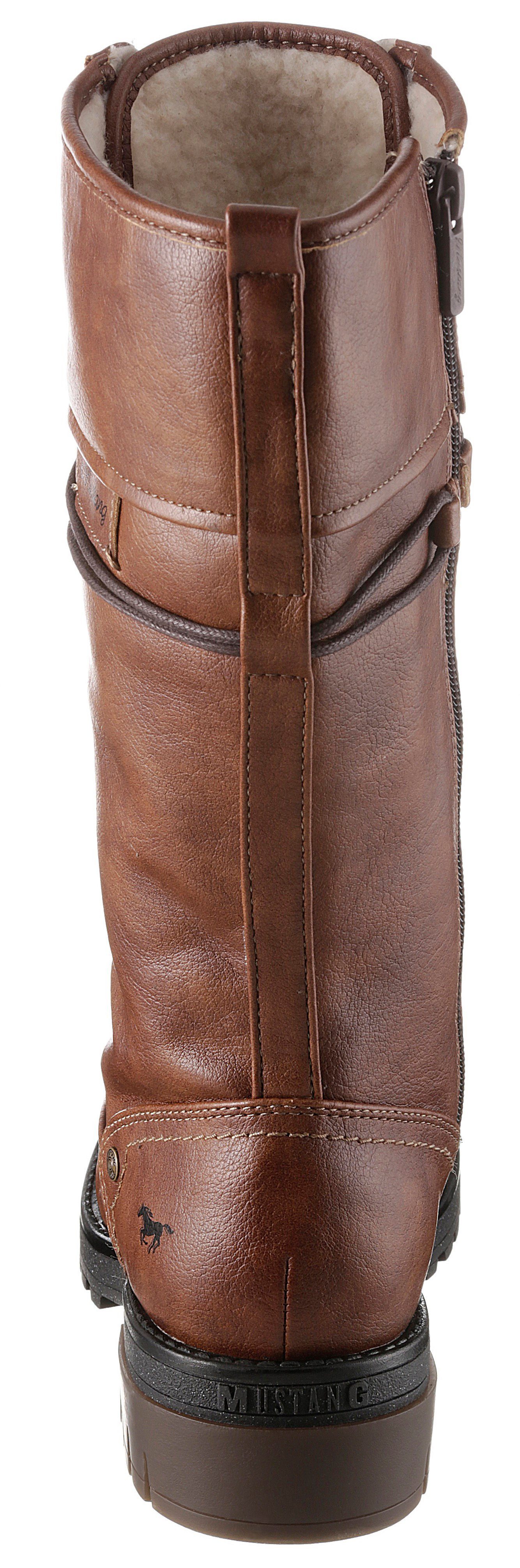 Mustang Shoes Winterstiefel, Stiefel, Langschaft-Stiefel mit günstig online kaufen