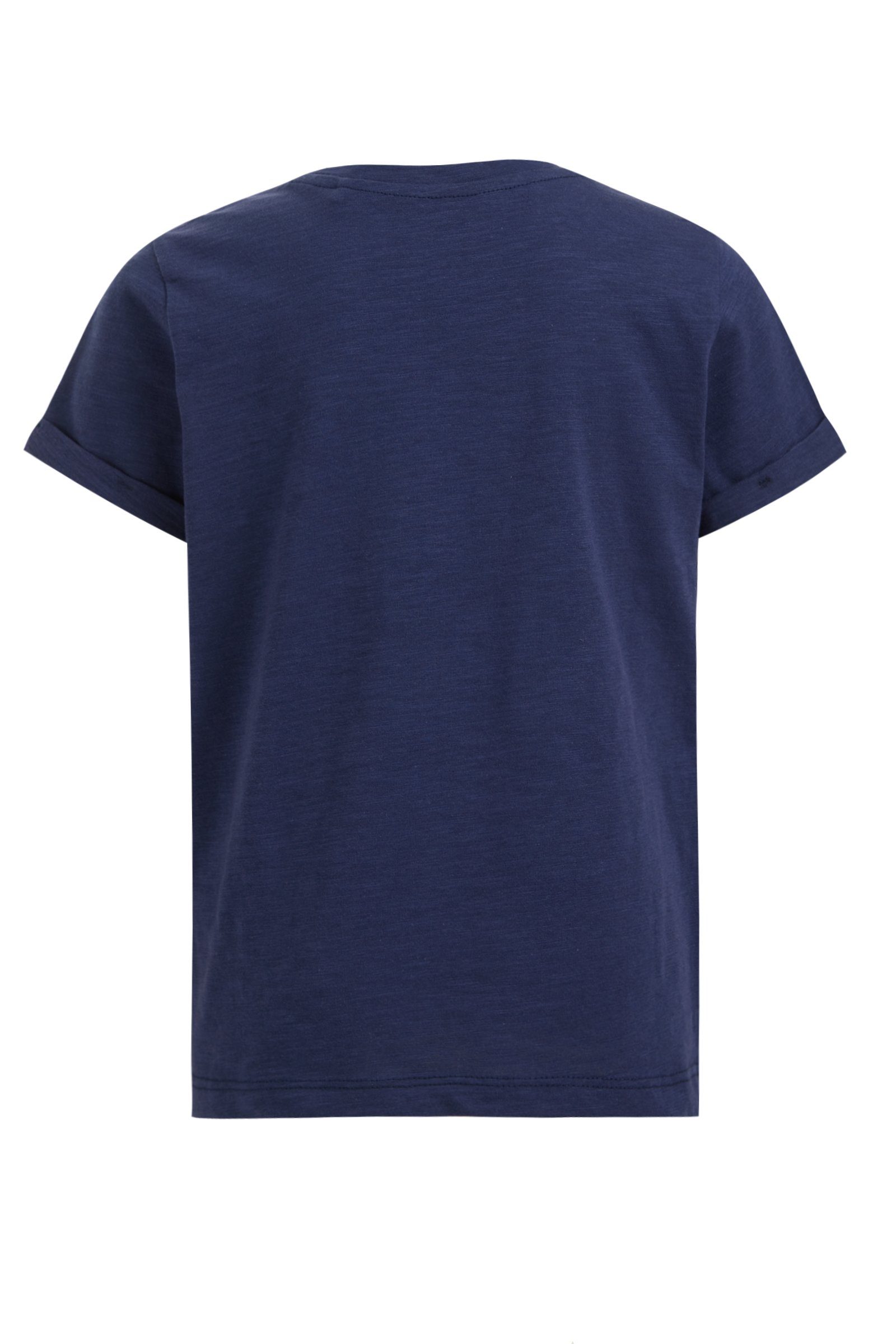 (1-tlg) WE Dunkelblau T-Shirt Fashion
