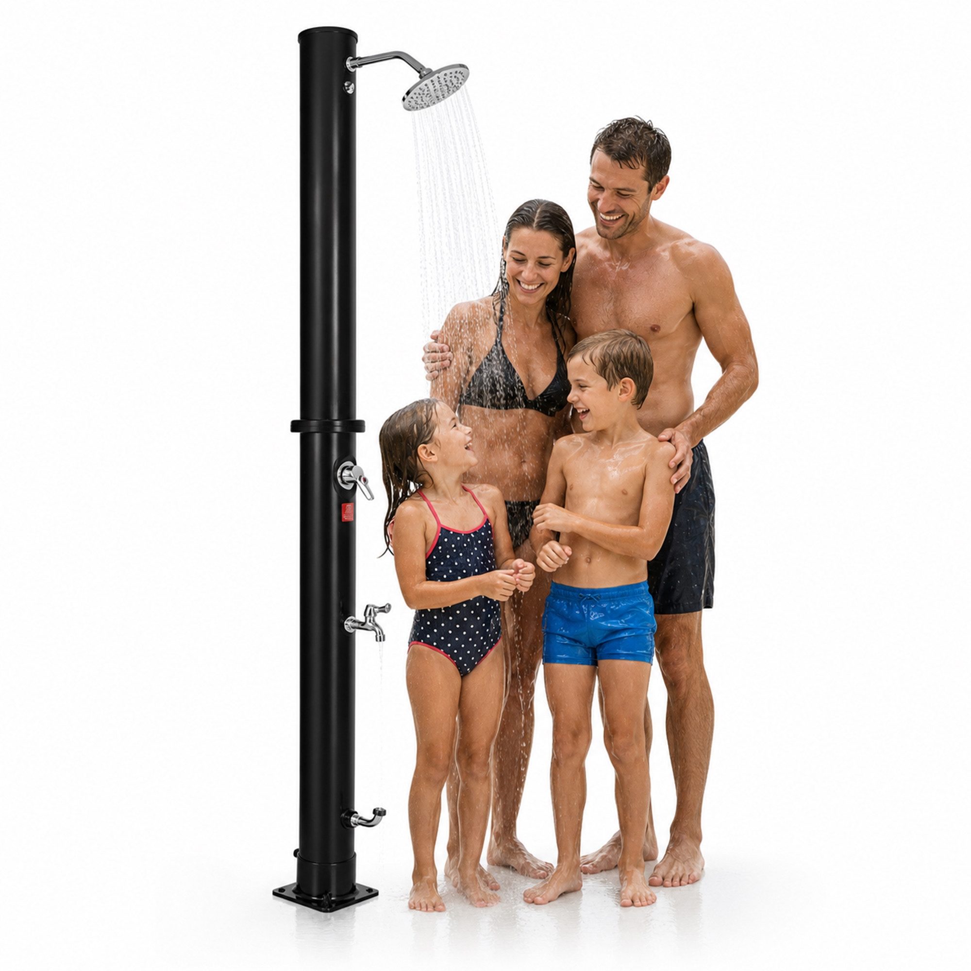 Mucola Solardusche Solardusche Gartendusche 35L Pooldusche Campingdusche Outdoor (Stück, Solardusche), Speicherkapazität: 35 Liter