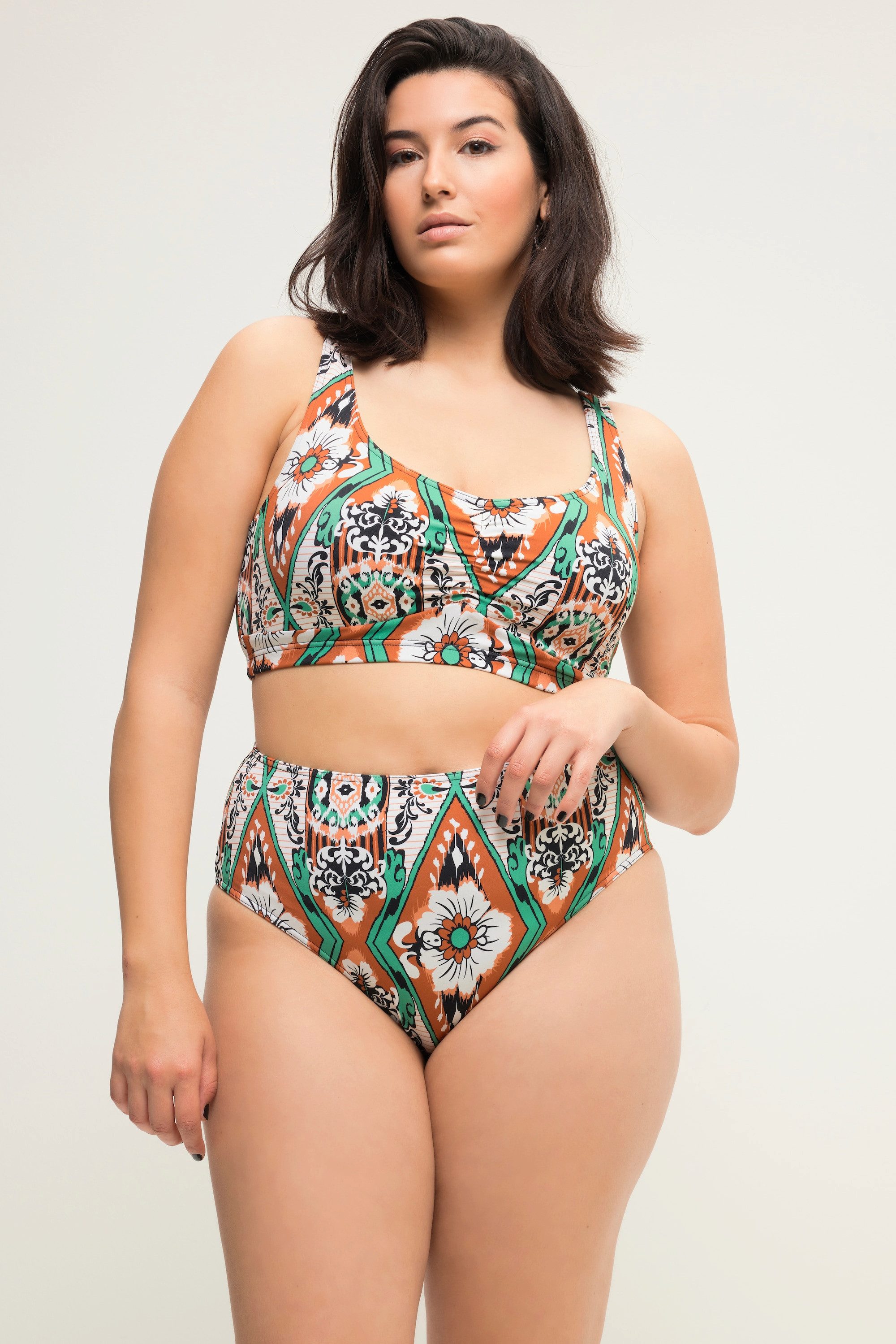 Studio Untold Soft-BH Bikini-Slip HighWaist Alloverprint