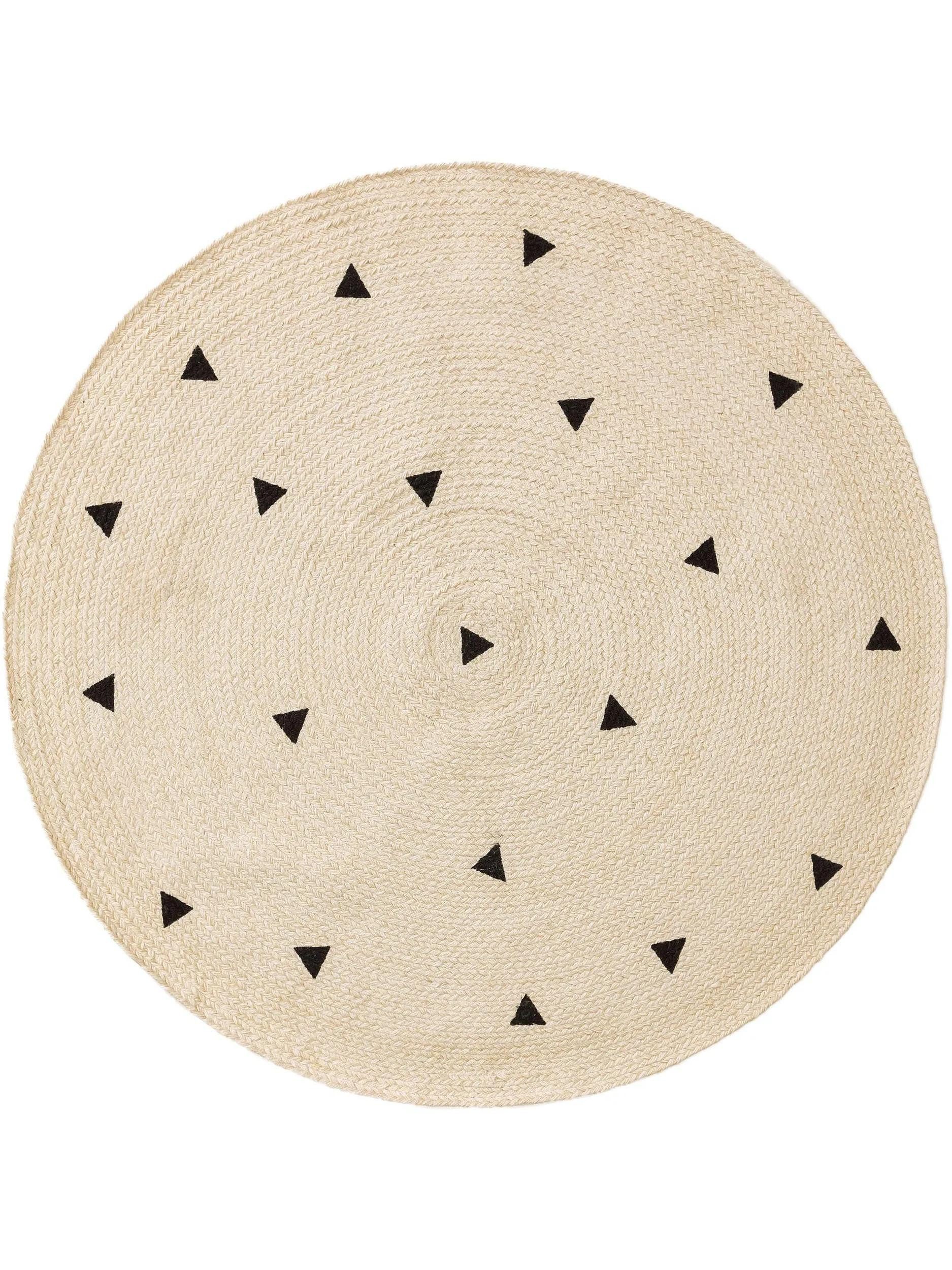 benuta Kinderteppich Pippa, rund, Höhe: 5 mm, Kunstfaser, Berber, Ethno-Style, Wohnzimmer