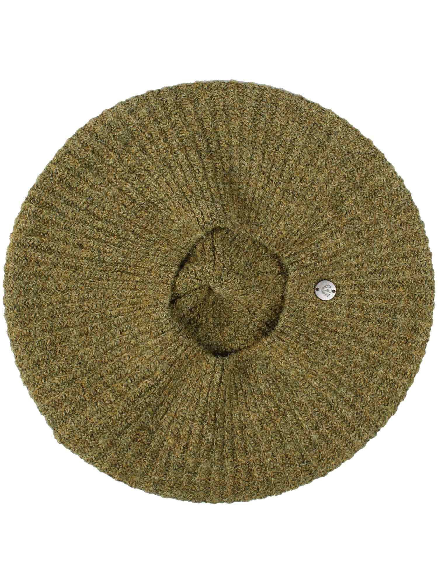 Fraas Strickmütze Polyester Strick-Baskenmütze (ohne Fransen) günstig online kaufen