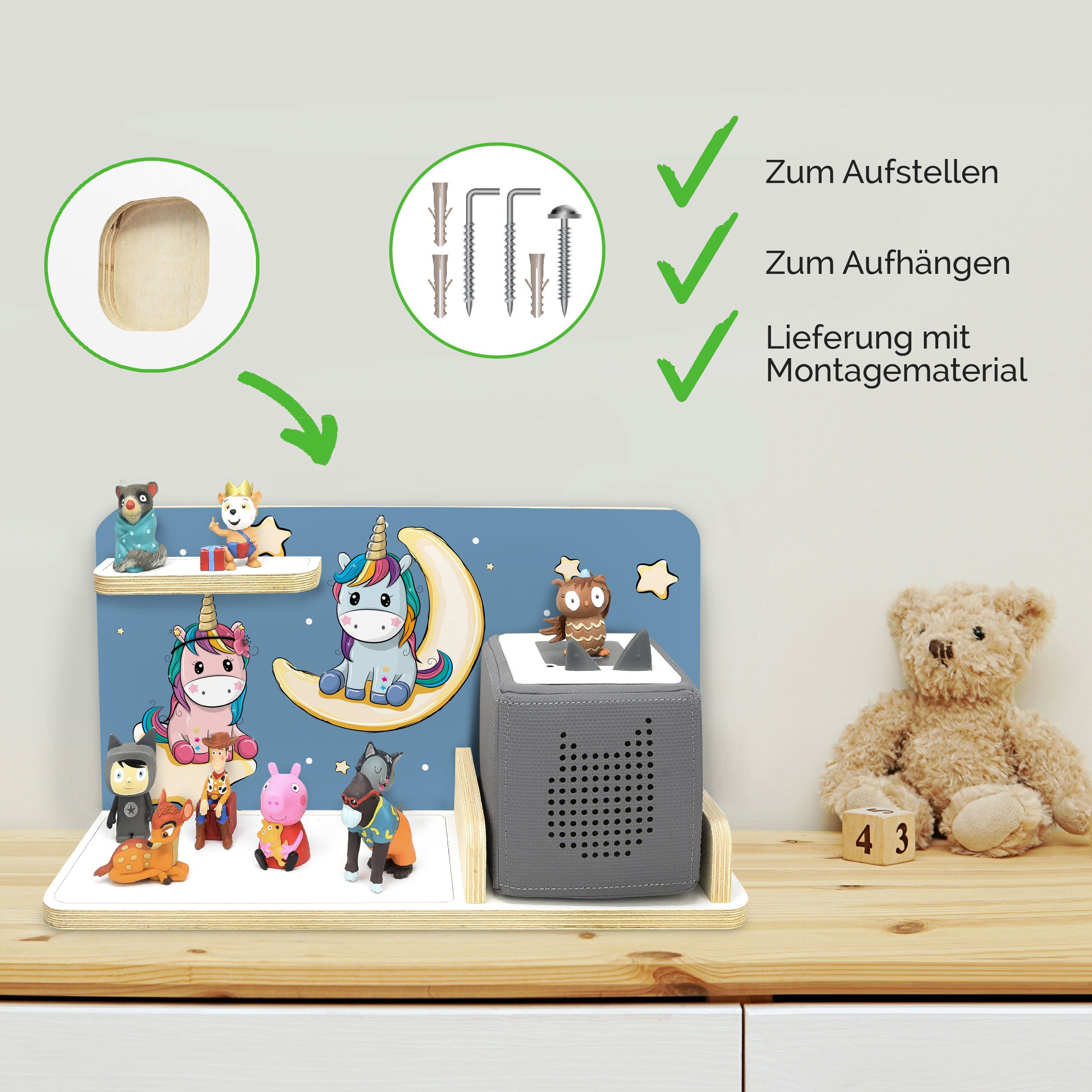 stadtecken Kinderregal klein, geeignet für die günstig online kaufen