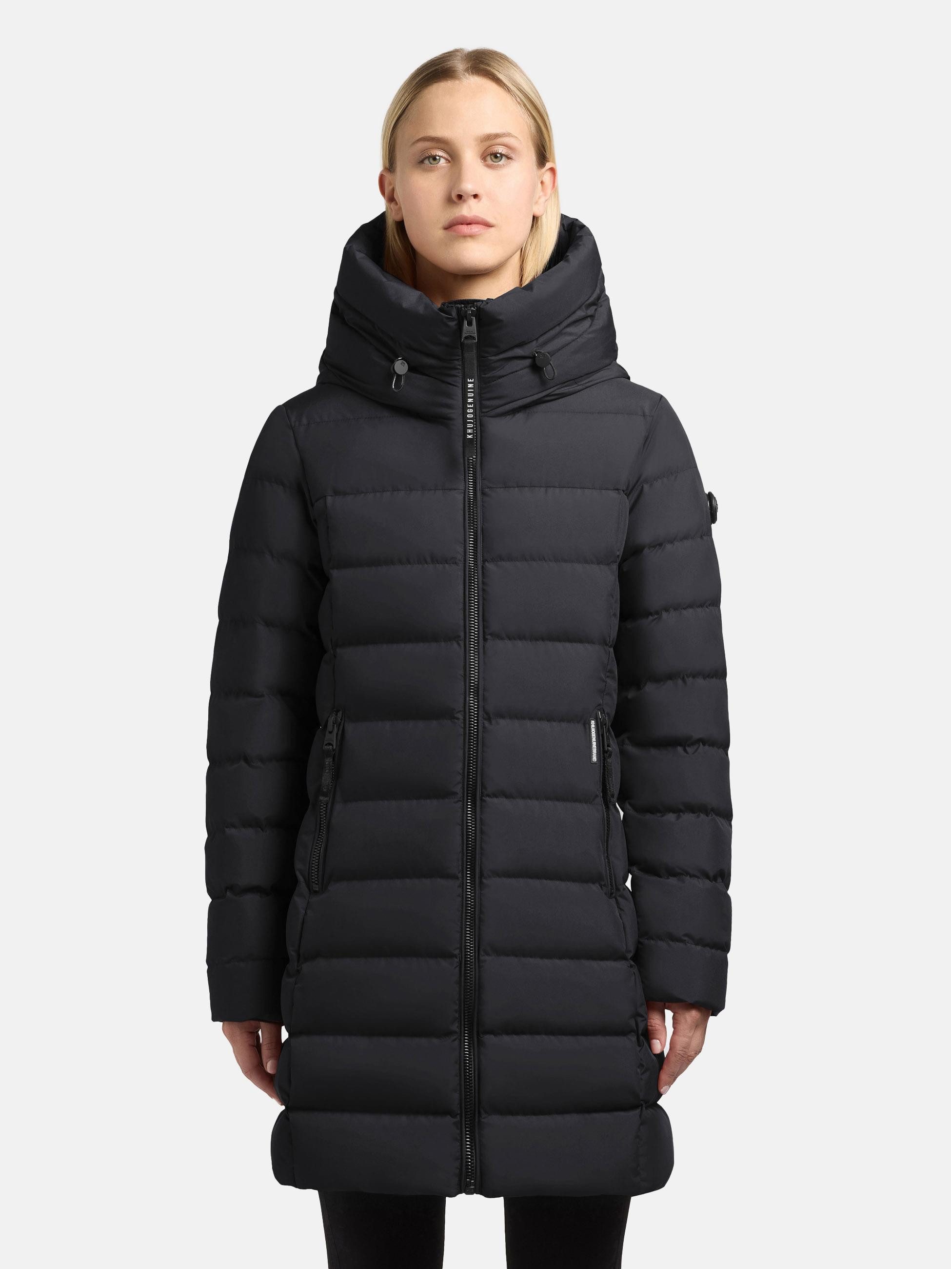 khujo Steppmantel Nekar-YM Gesteppter Wintermantel mit Kapuze