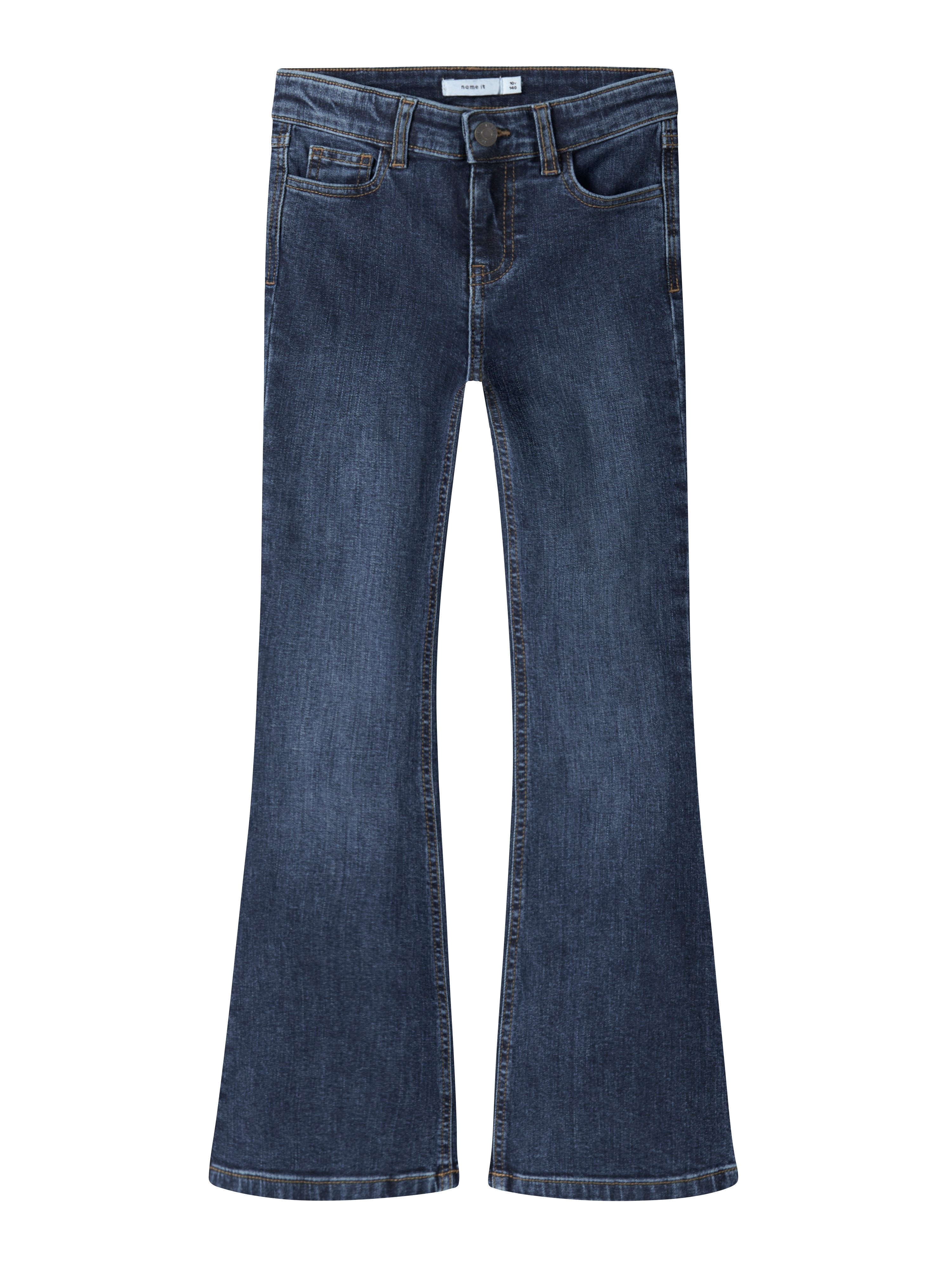Name It Bootcut-Jeans NKFPOLLY BOOTCUT JEANS 8809-MD TB Baumwollmischung, bootcut fit