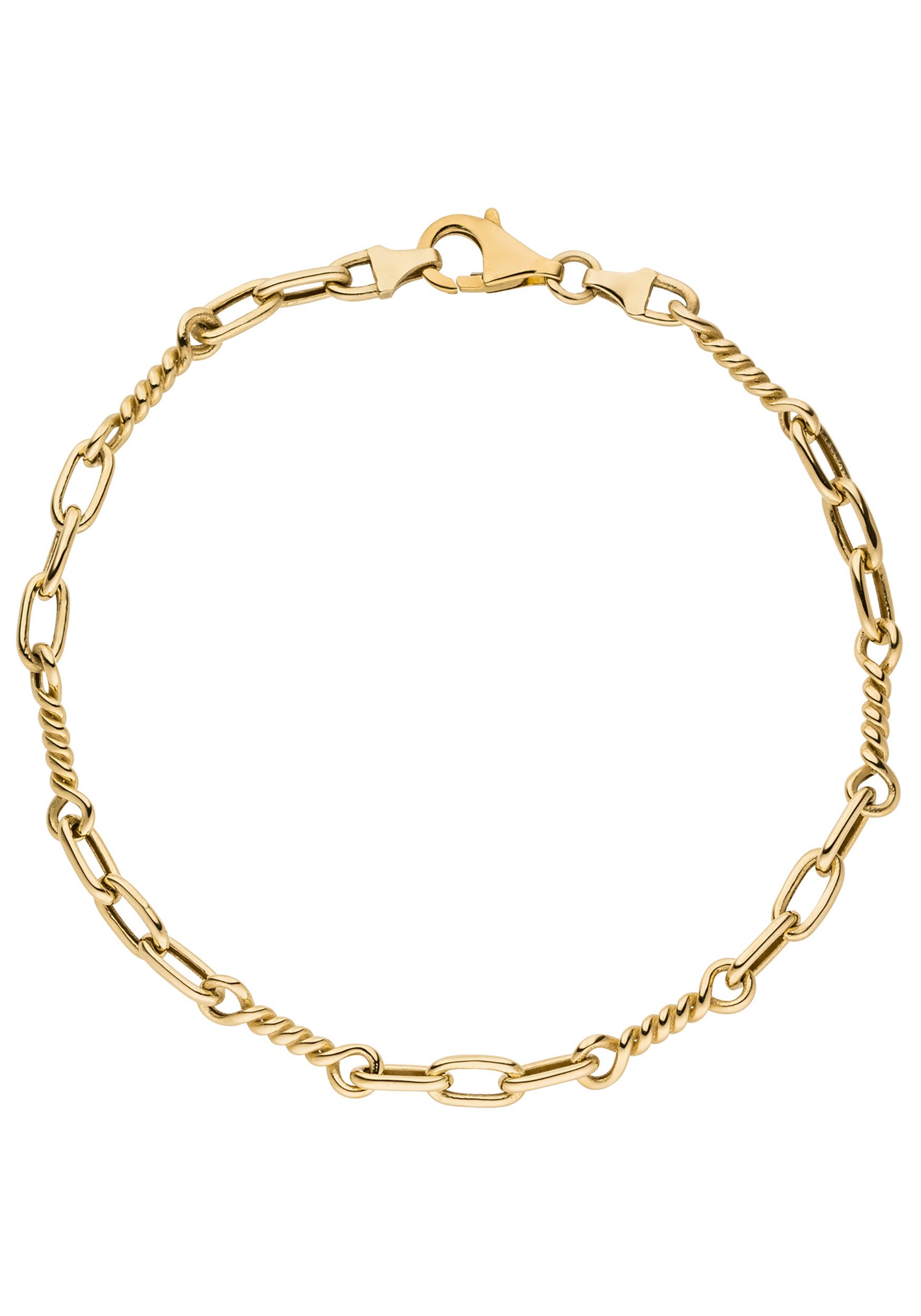 Goldarmband Armband Fantasiearmband 4,1 mm 19 cm