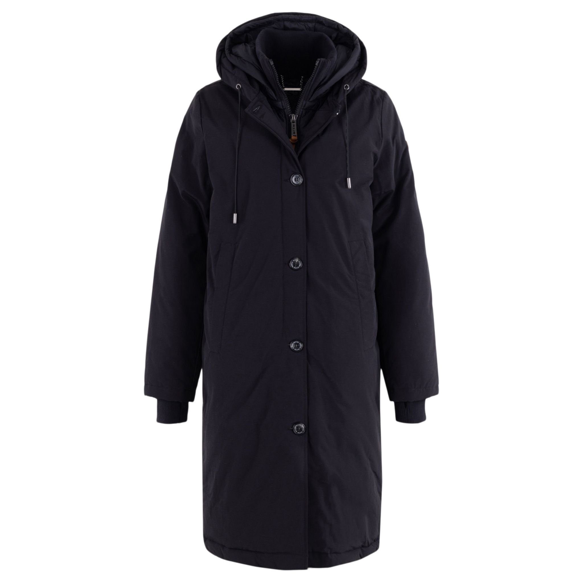 Moscow Design Steppmantel Warmer Mantel in Beige oder Schwarz