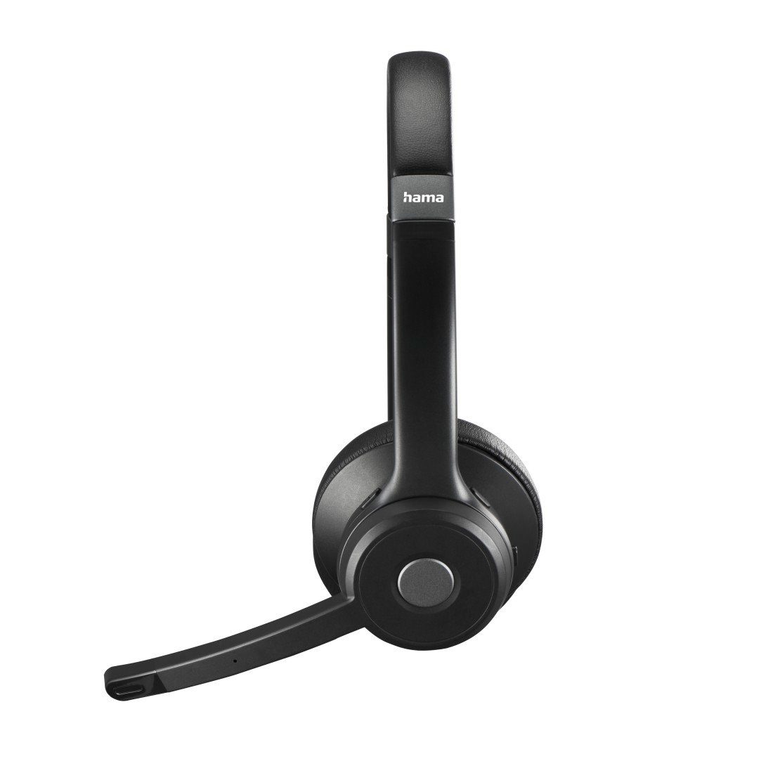 Hama Bluetooth Headset Stummschaltung) (Freisprechfunktion, Handy) Mikrofon, PC, für (mit PC-Headset Ear, On kabellos
