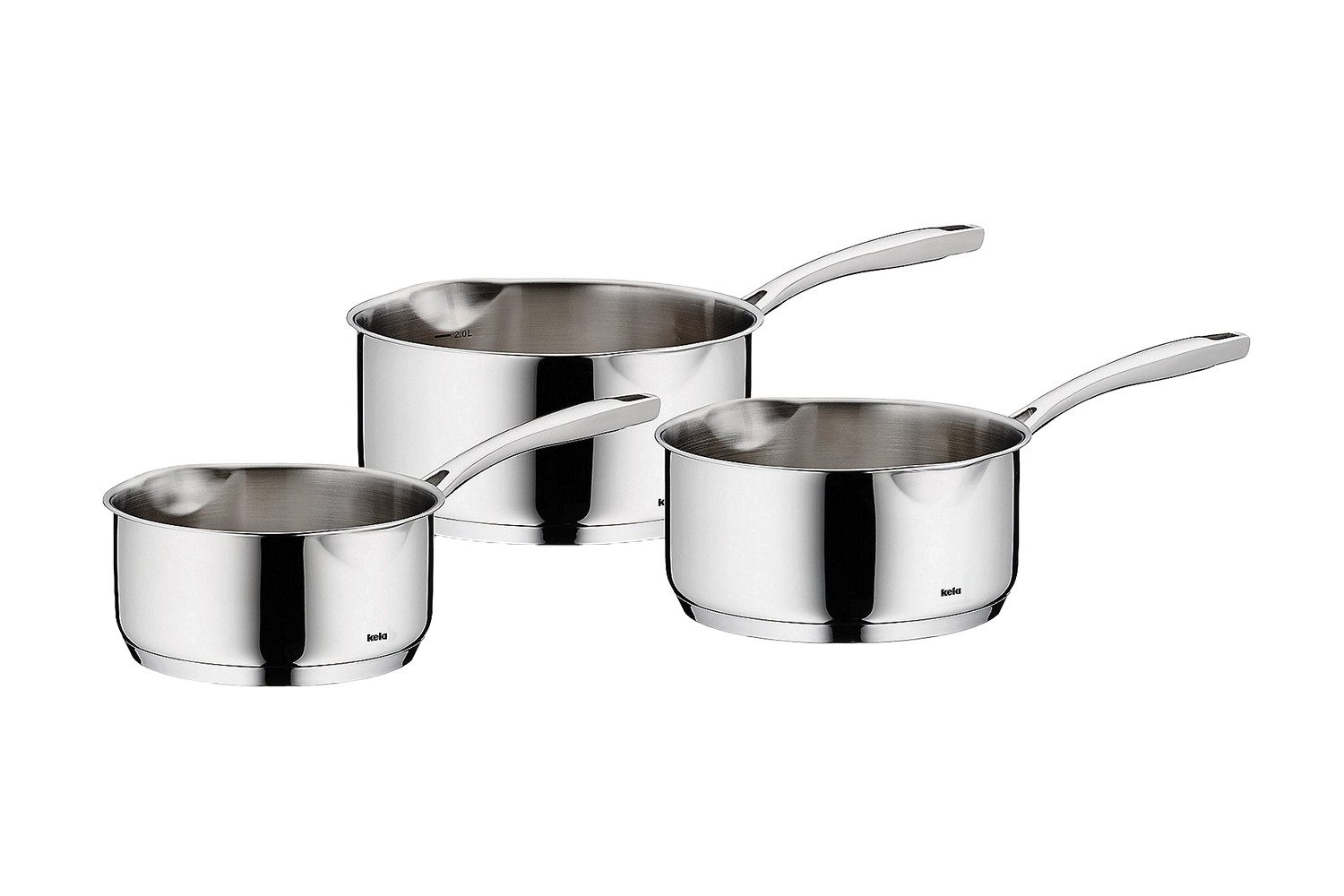 Topf-Set FLAVORIA, 3-teilig, Ø 20 cm, Ø 18 cm, Ø 16 cm
