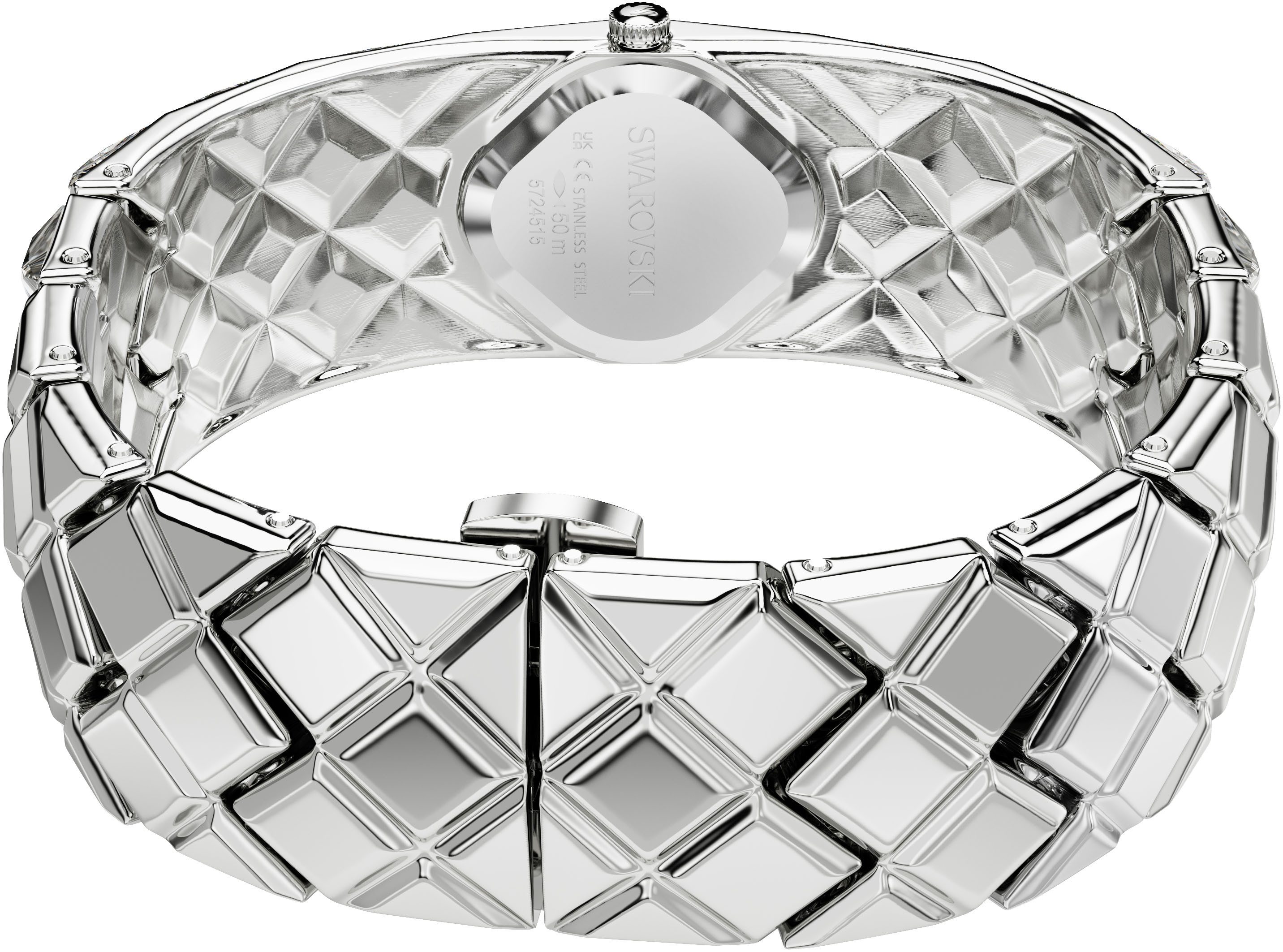 Swarovski Quarzuhr CURIOSA 5724515, Armbanduhr, Damenuhr, Swiss Made, Edelstahlarmband, analog