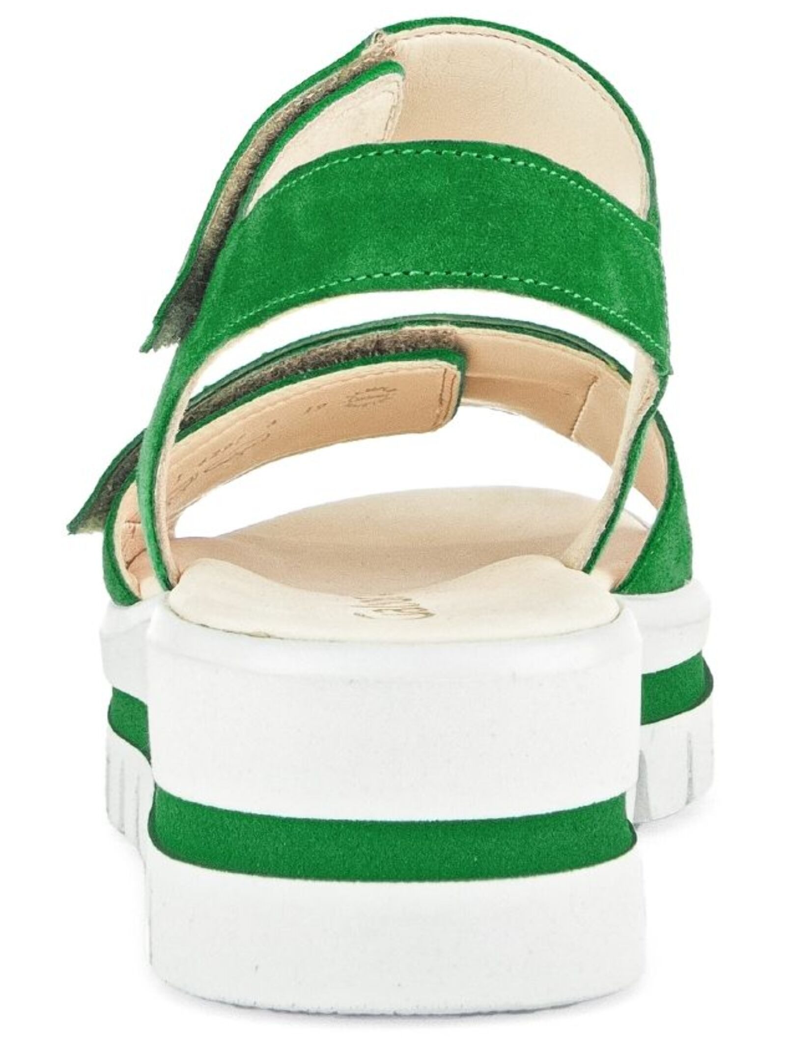 Gabor Gabor Sandalen Veloursleder/Textil Keilsandalette