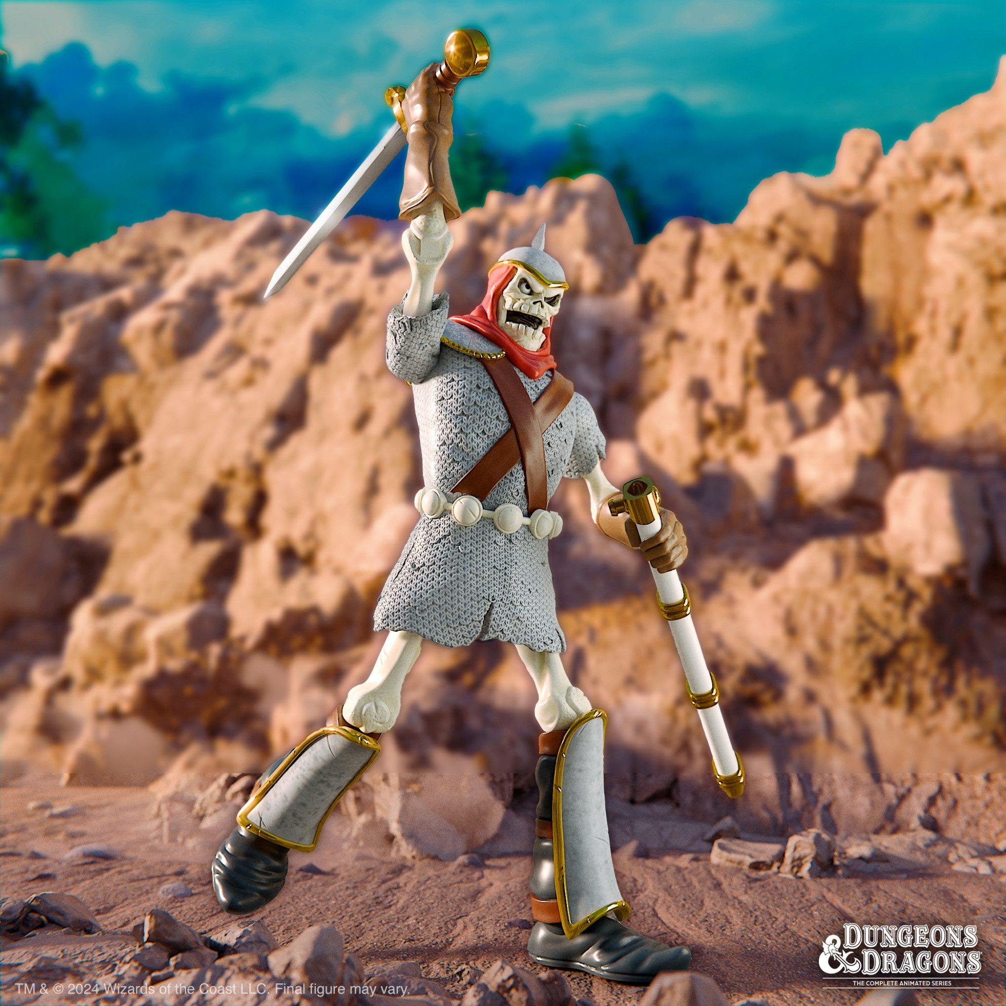 Super7 Actionfigur Super7 Dungeons & Dragons Ultimates Dekkion the Skeleton Warrior 18 cm