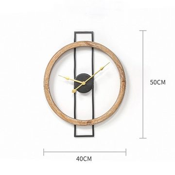 Dekorative Wanduhr Wanduhr Einfache Uhr, schwebende Stummschaltung, stille Wanduhr (Für die Wanddekoration im Wohnzimmer Uhr)