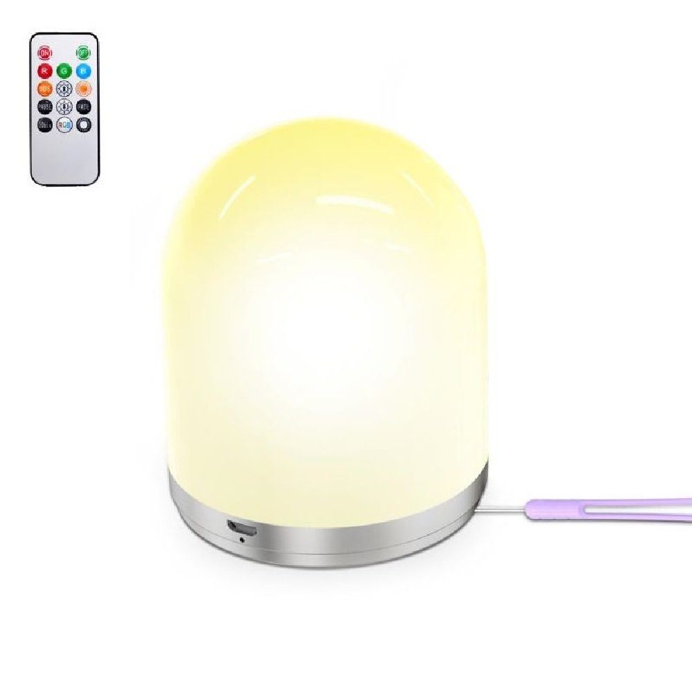 JOKA international LED Nachttischlampe Tragbare LED Lampe mit Fernbedienung, Beleuchtung | Tischlampen