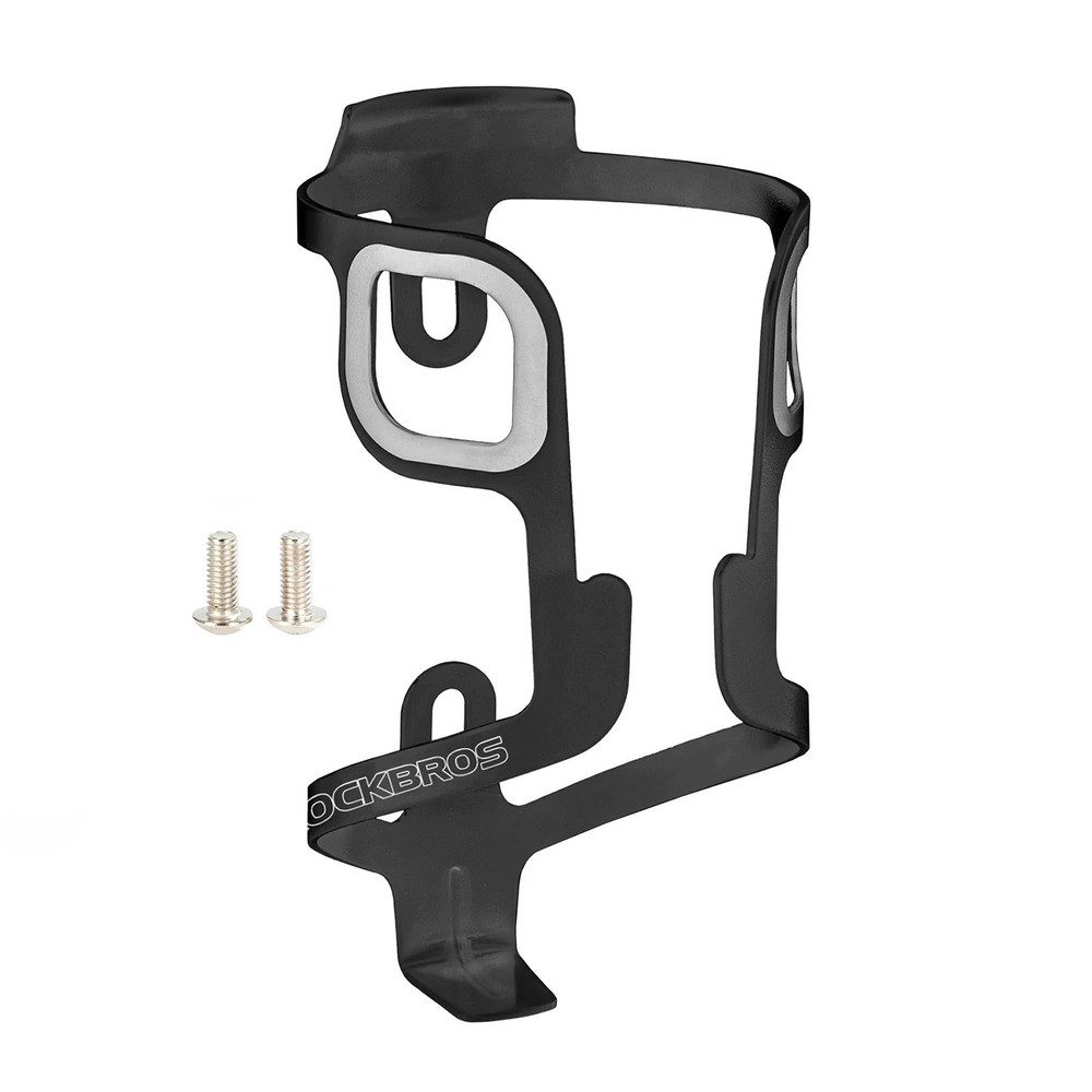 ROCKBROS Flaschenhalter Trinkflaschenhalter Getränkehalter Fahrradhalterung, (Spar-Set, 1-St., 14,5 x 8 x 7,5 cm leicht), ultraleicht 27 g, Aluminium, Einhandentnahme