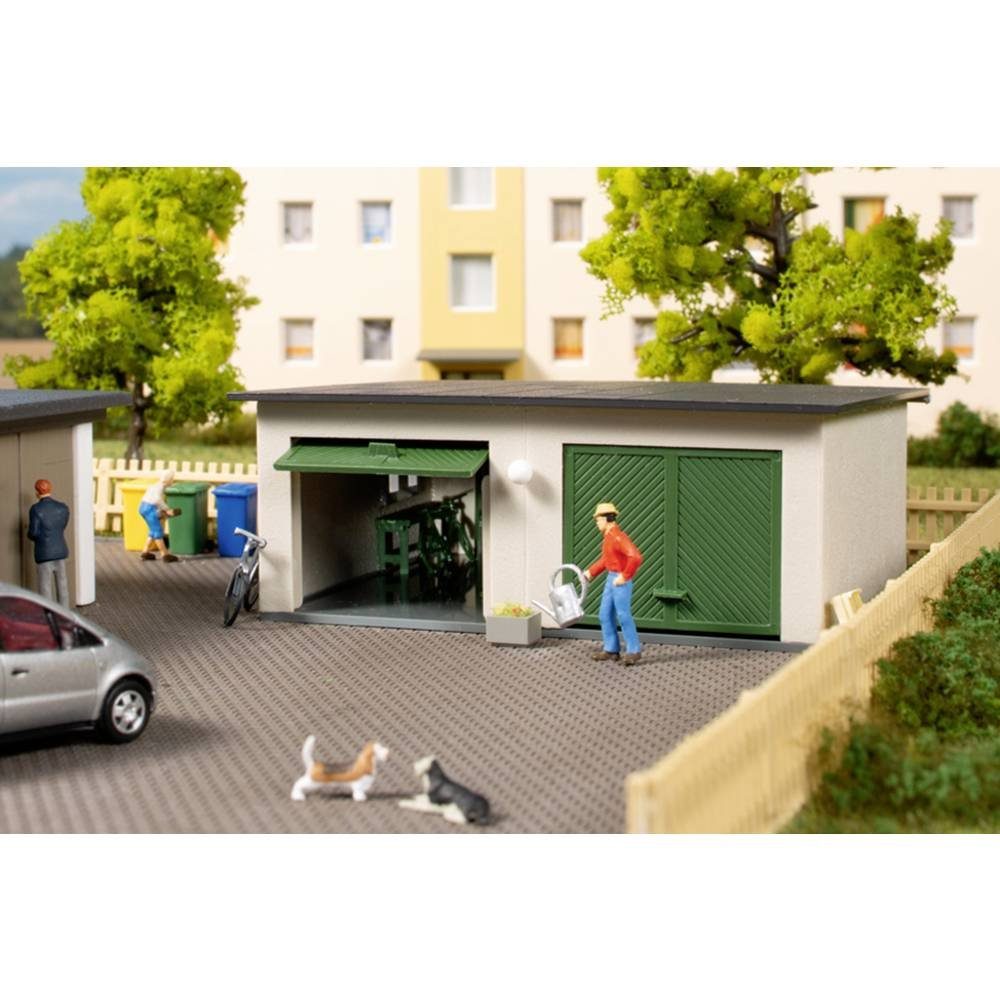 Modelleisenbahn-Gebäude H0 Garage