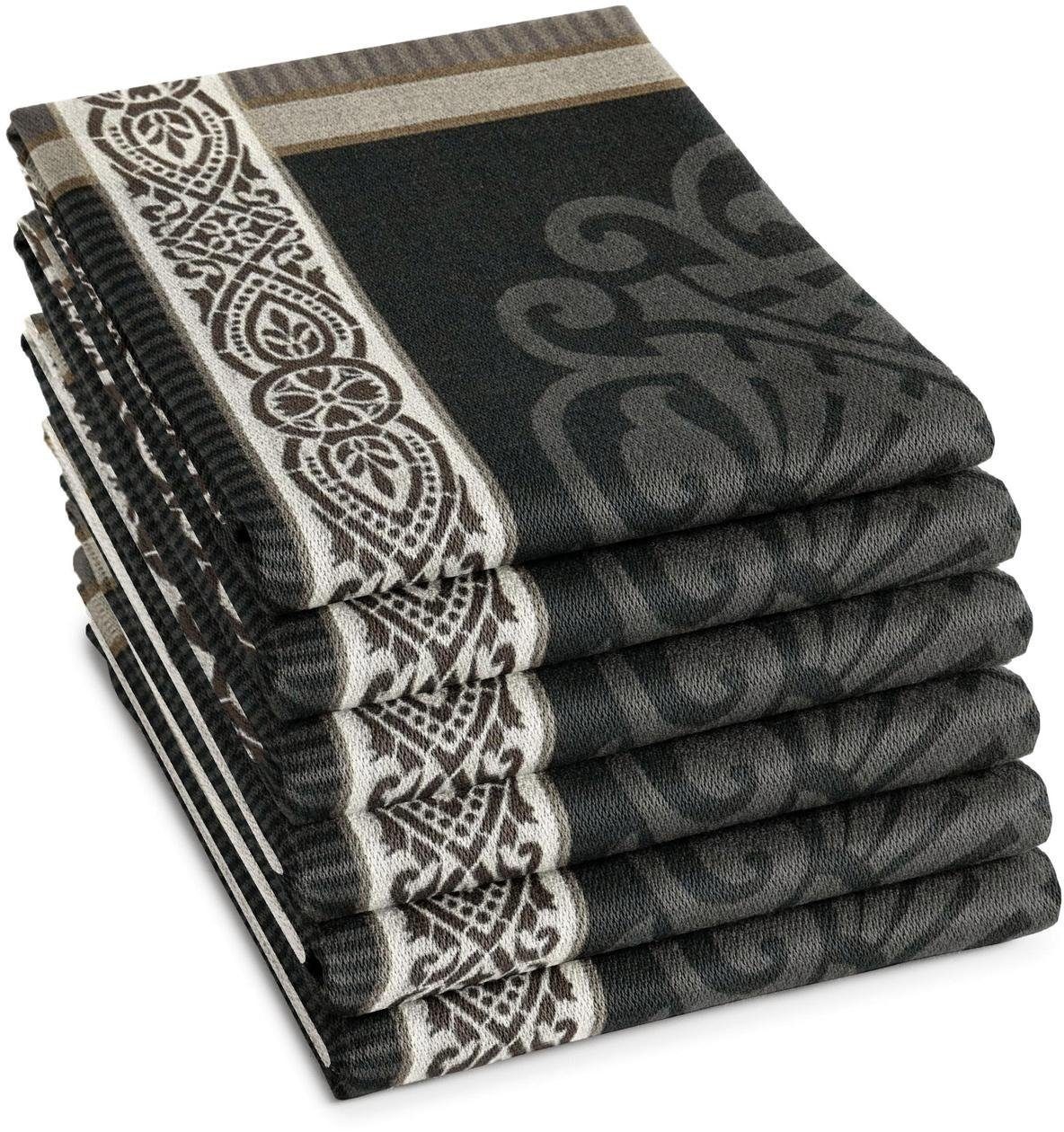 DDDDD Geschirrtuch Rozet, (Set, 6-tlg) günstig online kaufen