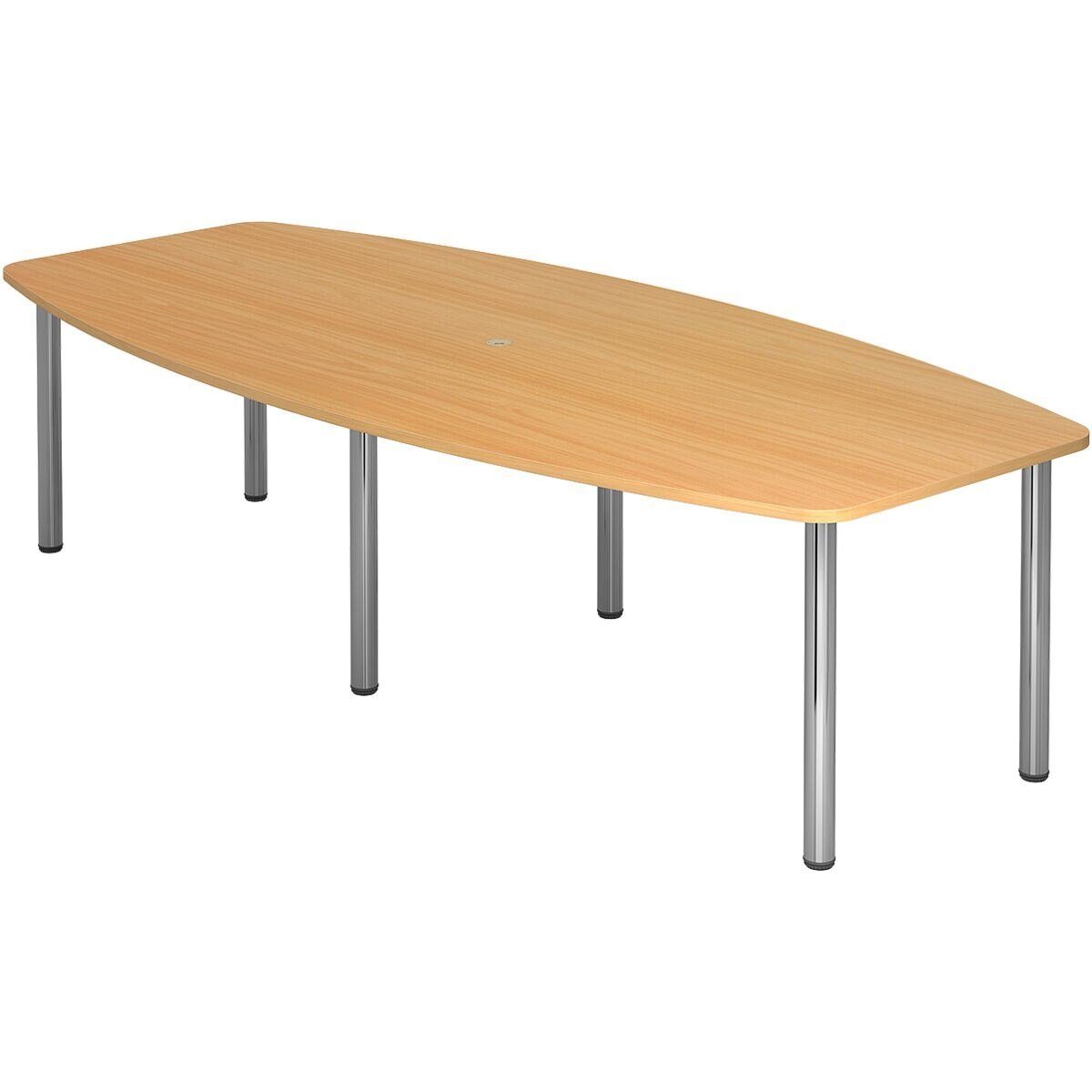 HAMMERBACHER Konferenztisch Chicago, B 280 cm, günstig online kaufen