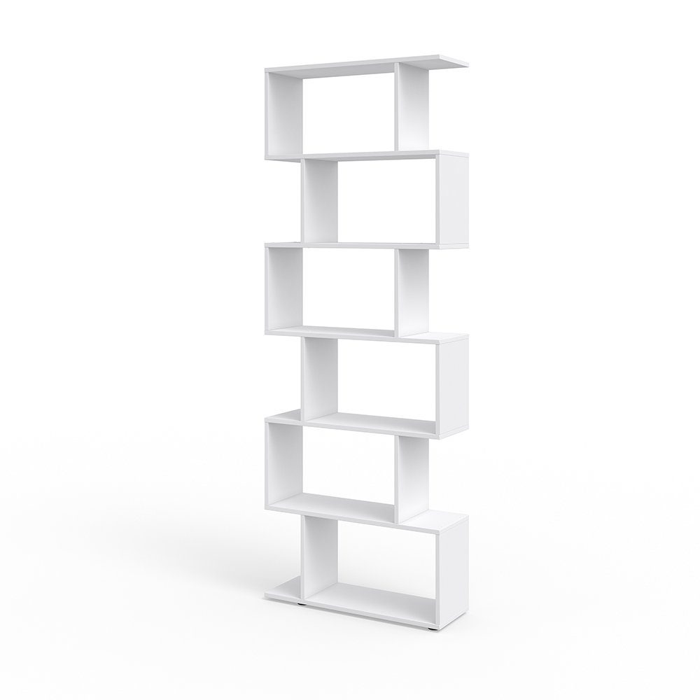 Vicco Raumteiler Levio, Weiß, 70 x 196.1 cm, Freistehend günstig online kaufen