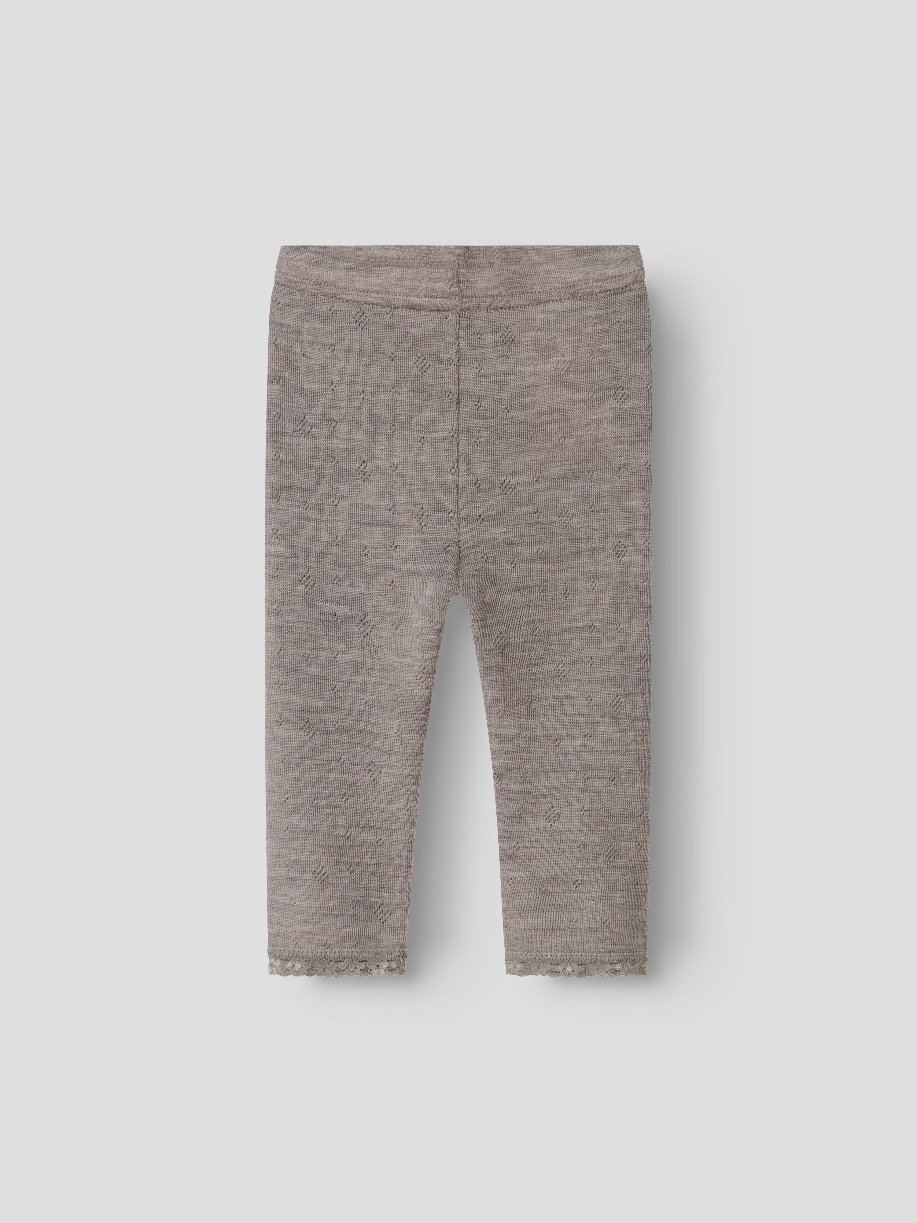 Name It Leggings NBFWANG WOOL NEEDLE LEGGING SOLID NOOS Wolle, slim fit