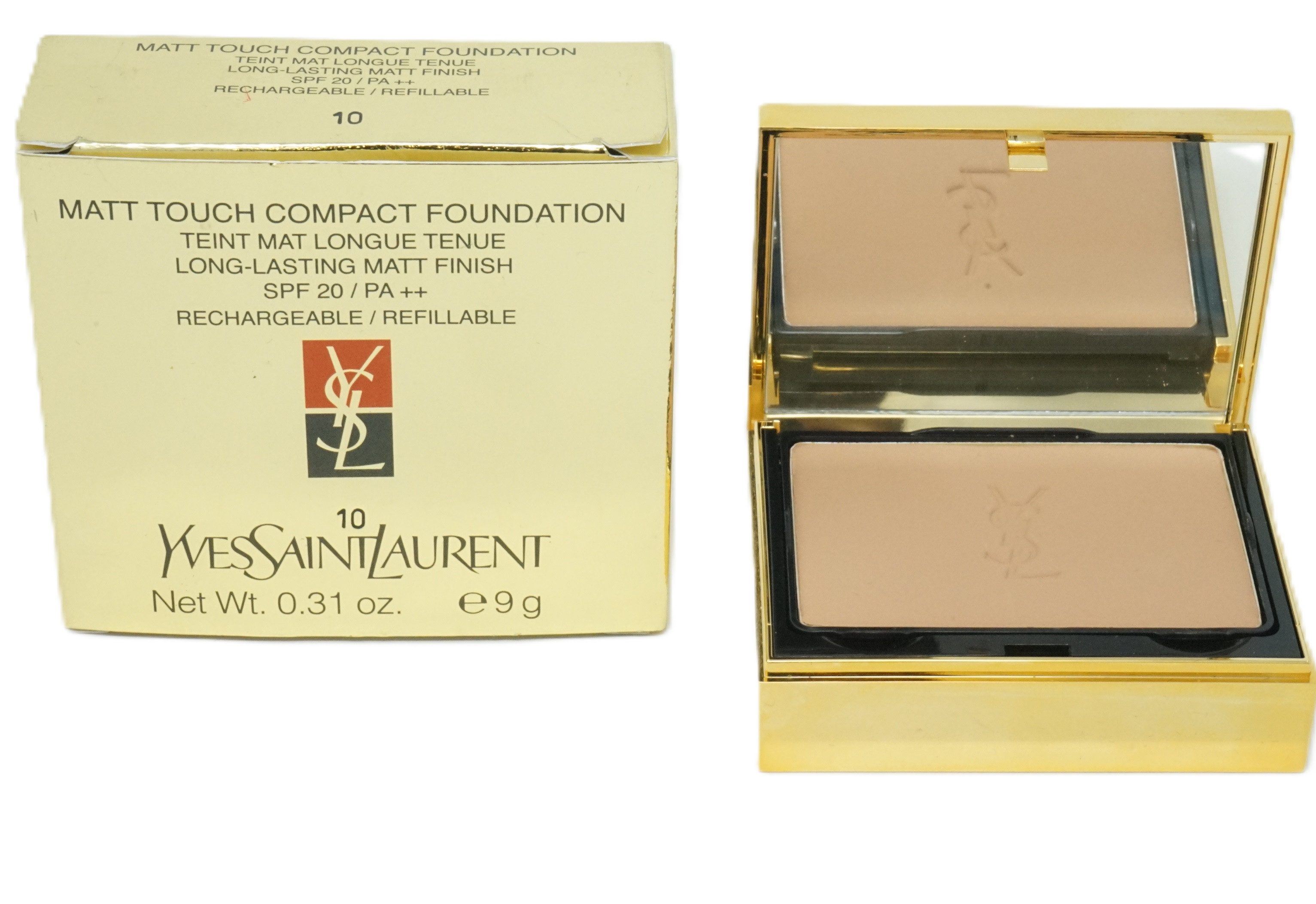 YVES SAINT LAURENT Foundation Yves Saint Laurent Matt Touch Compact Foundation # 10