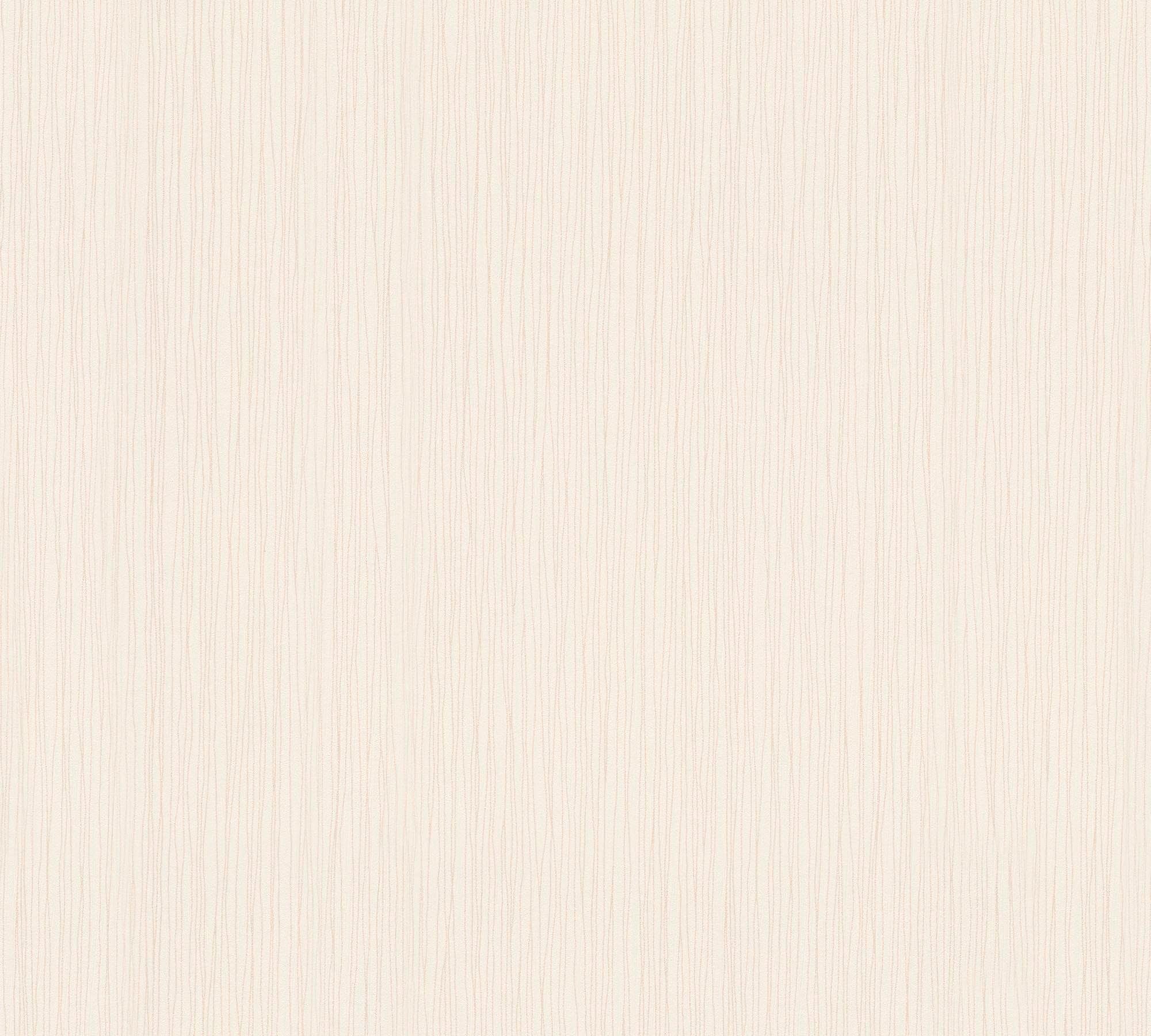 A.S. Création living walls Vliestapete Walls, matt, (1 uni, einfarbig, Authentic beige Uni glatt, St), unifarben, Einfarbig Tapete
