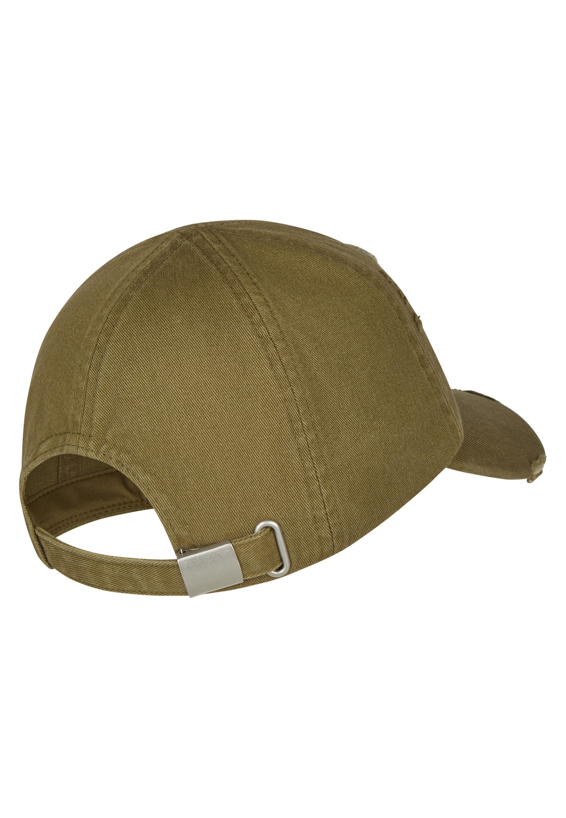 Sterntaler® Baseball Cap Basecap Safari (1-St) Basecap aus gewaschenem Jeansstoff m. Safari-Aufnäher & Metallschließe