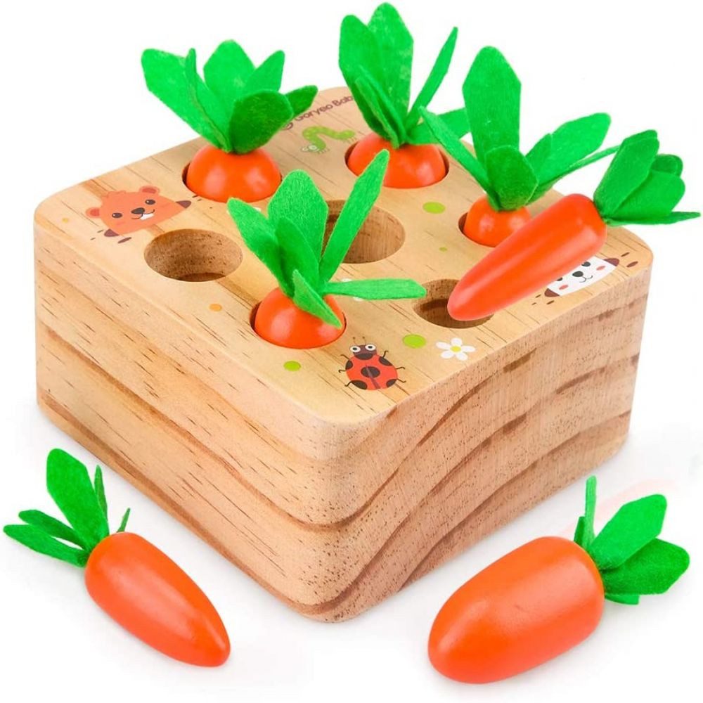 Lubgitsr Lernspielzeug Holzspielzeug für Baby Kinder Montessori Spielzeug für Jungen Mädchen (1-St)