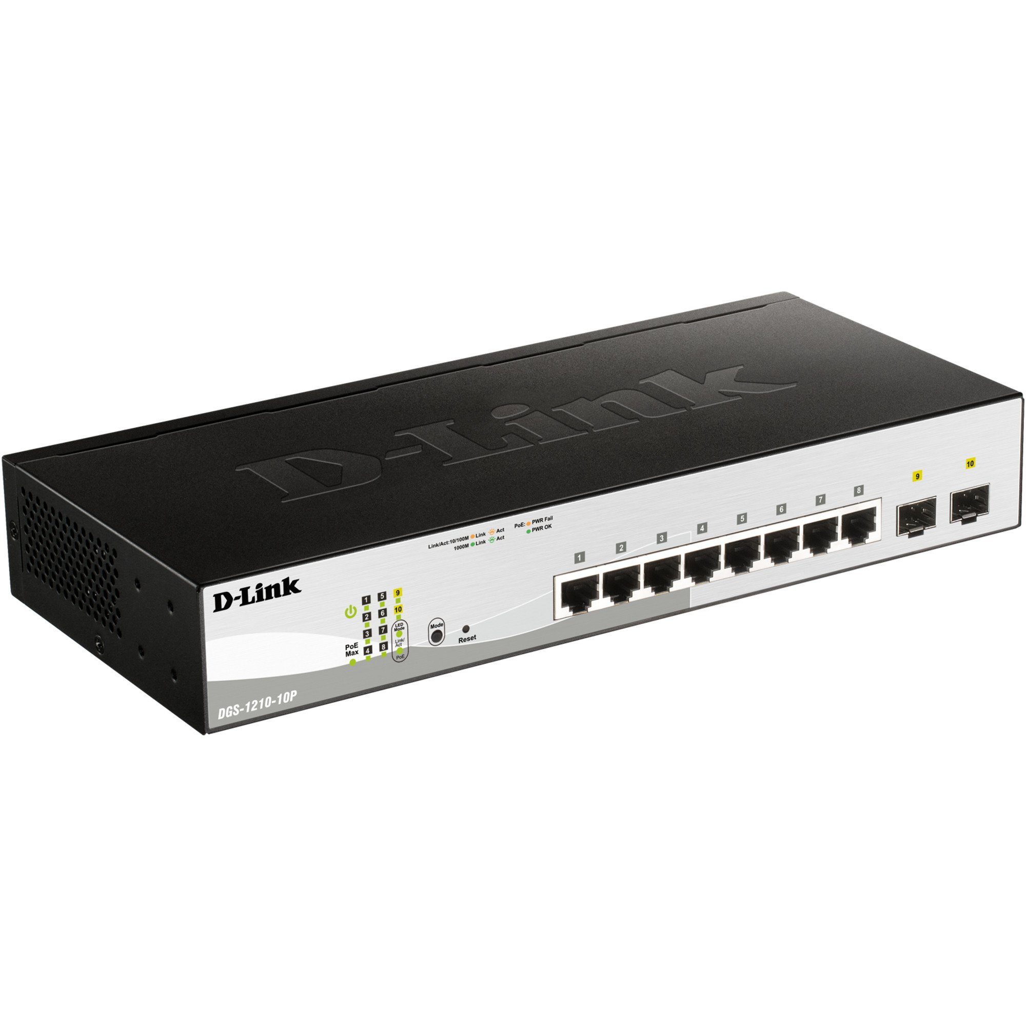 D-Link D-Link DGS-1210-10P/E, Switch Netzwerk-Switch