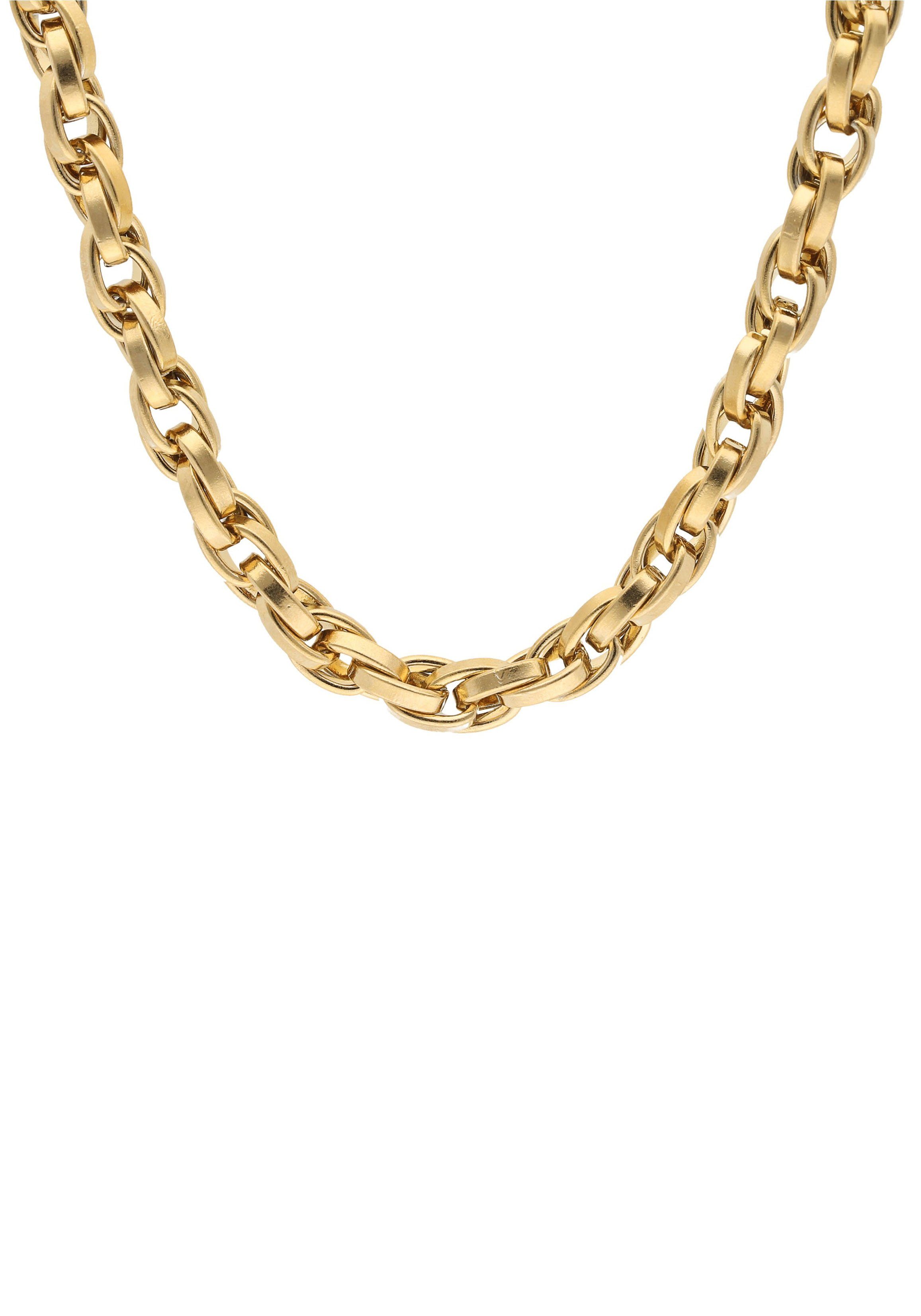 Firetti Edelstahlkette Schmuck Geschenk Doppelankerkettengliederung, 6 mm breit