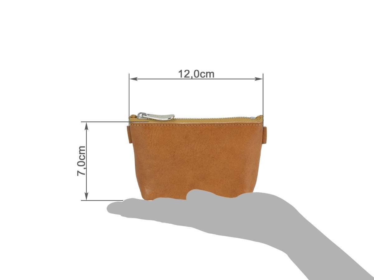 Sonnenleder Schlüsseltasche SONNENLEDER Schlüsseletui "MENDELSSOHN", Schlüsseletui, süddeutsches Rindleder