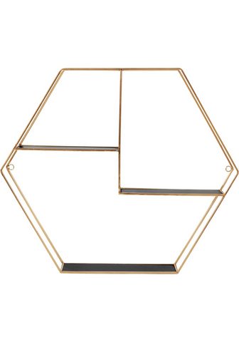 Leonique Deko-Wandregal »Hexagon« sechseckiges ...