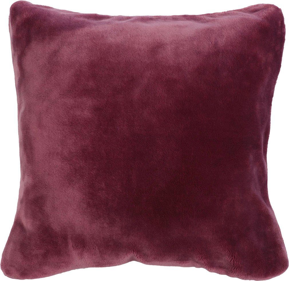 Gözze Dekokissen Premium Cashmere-Feeling Kissen, 50x50cm,passend zur Premium Cashmere-Feeling Decke,Kissenhülle&Füllung