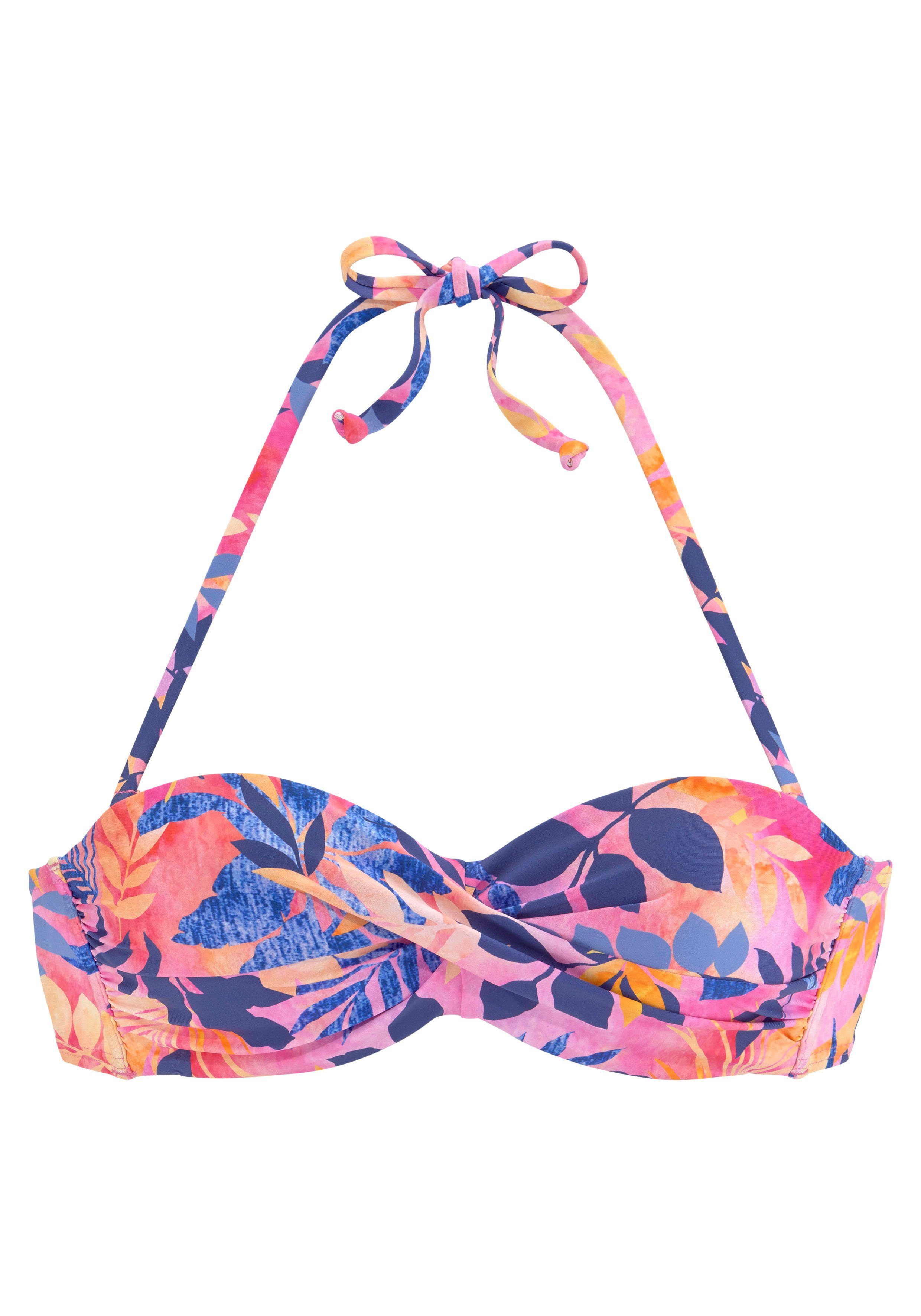 Vivance Bügel-Bandeau-Bikini-Top Leilani, in getwisteter Optik günstig online kaufen