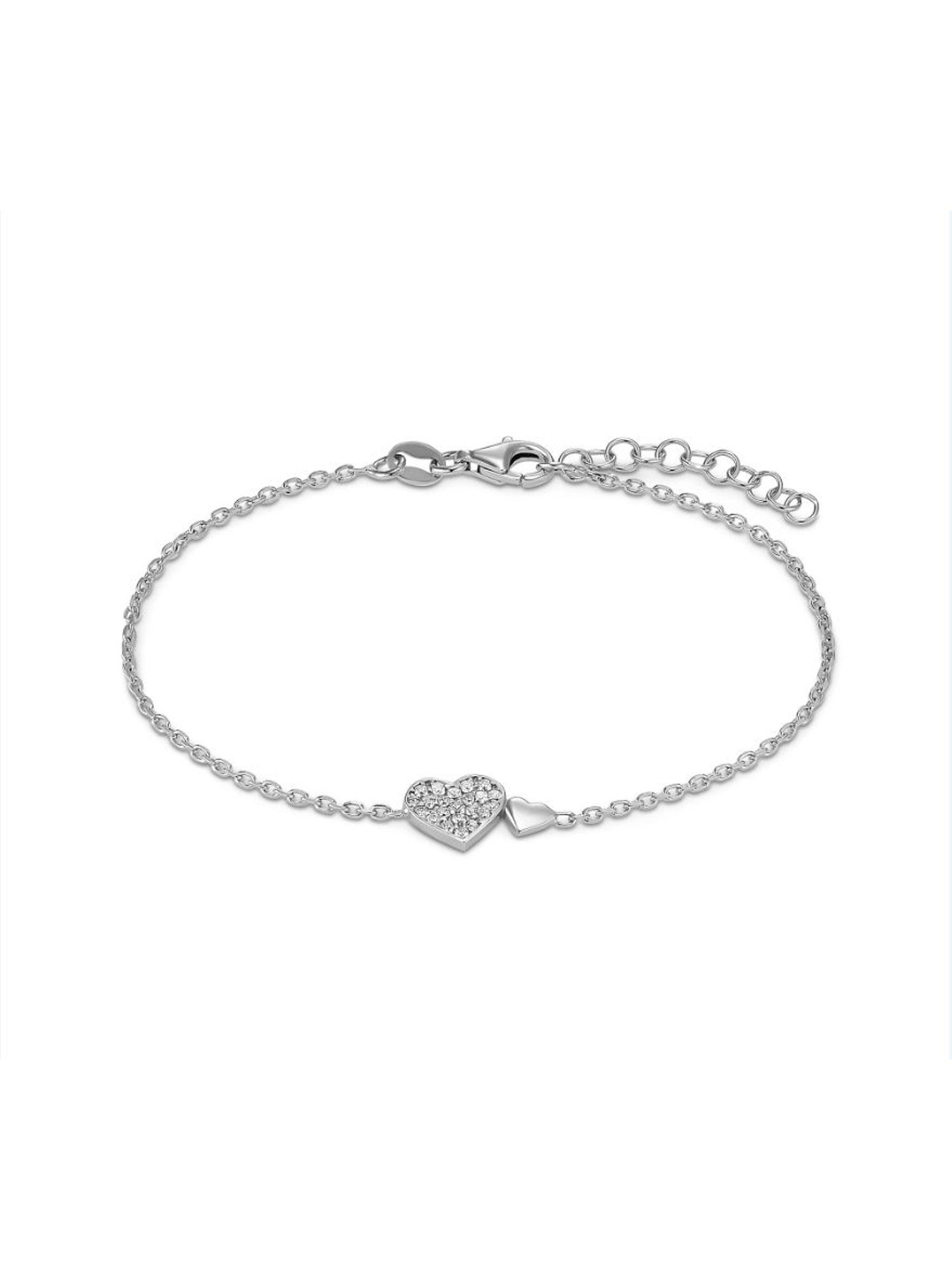 FAVS Silberarmband FAVS Damen-Armband 925er Silber 22 Zirkonia