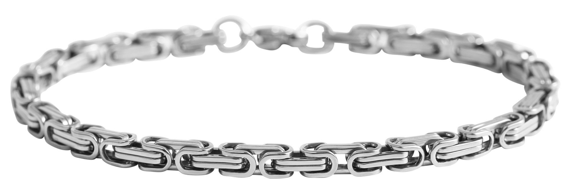 AKZENT Armband König, silberfarbig, langlebig, Herren Armband