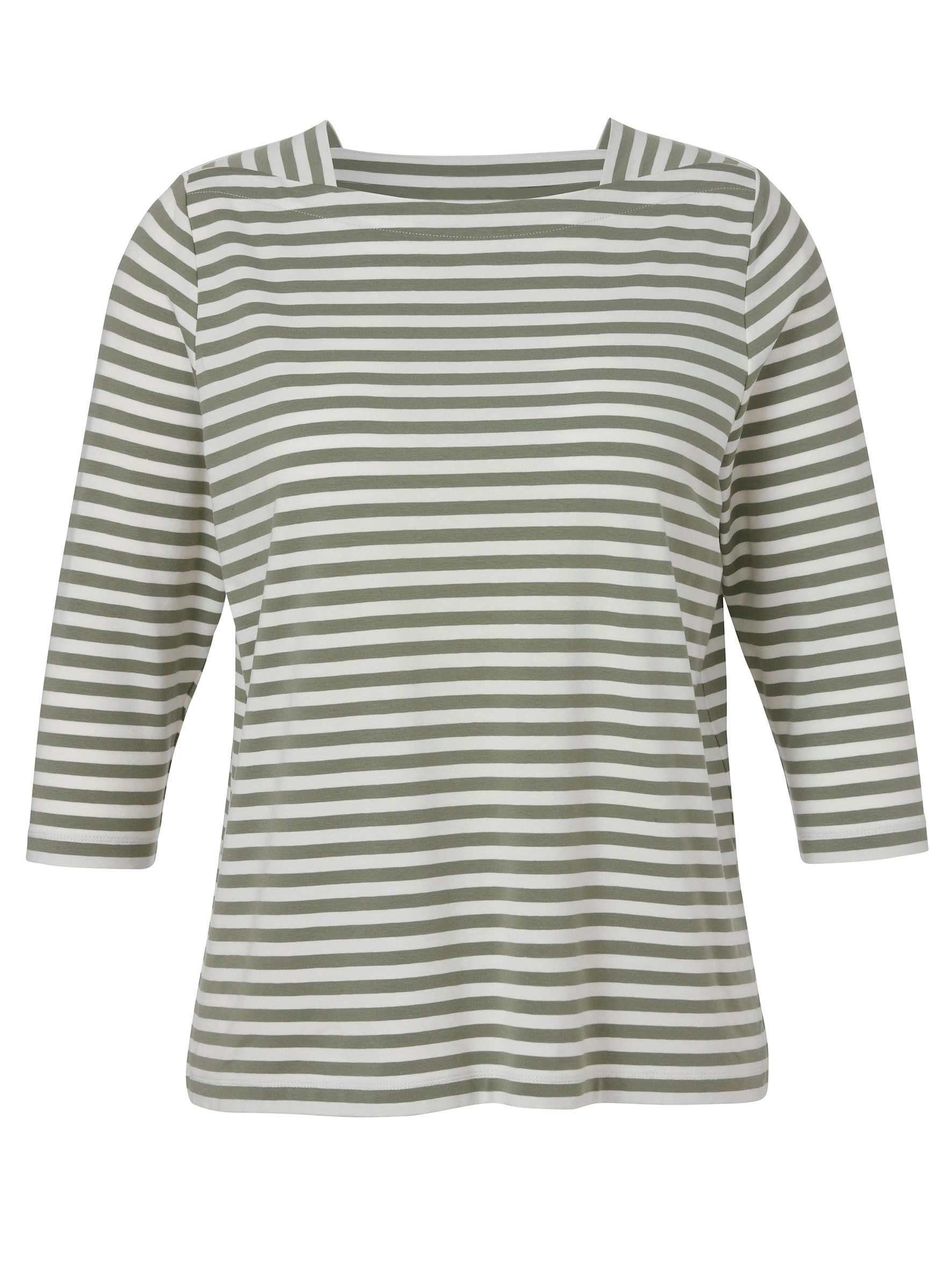 VIA APPIA Langarmshirt T-Shirt Karree 3/4 Arm