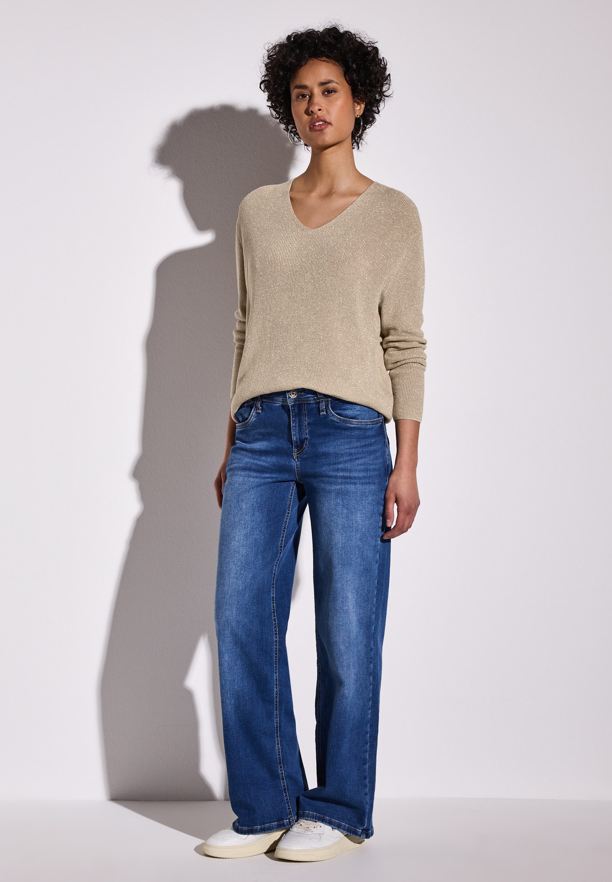 STREET ONE Strickpullover im soften Baumwoll-Mix