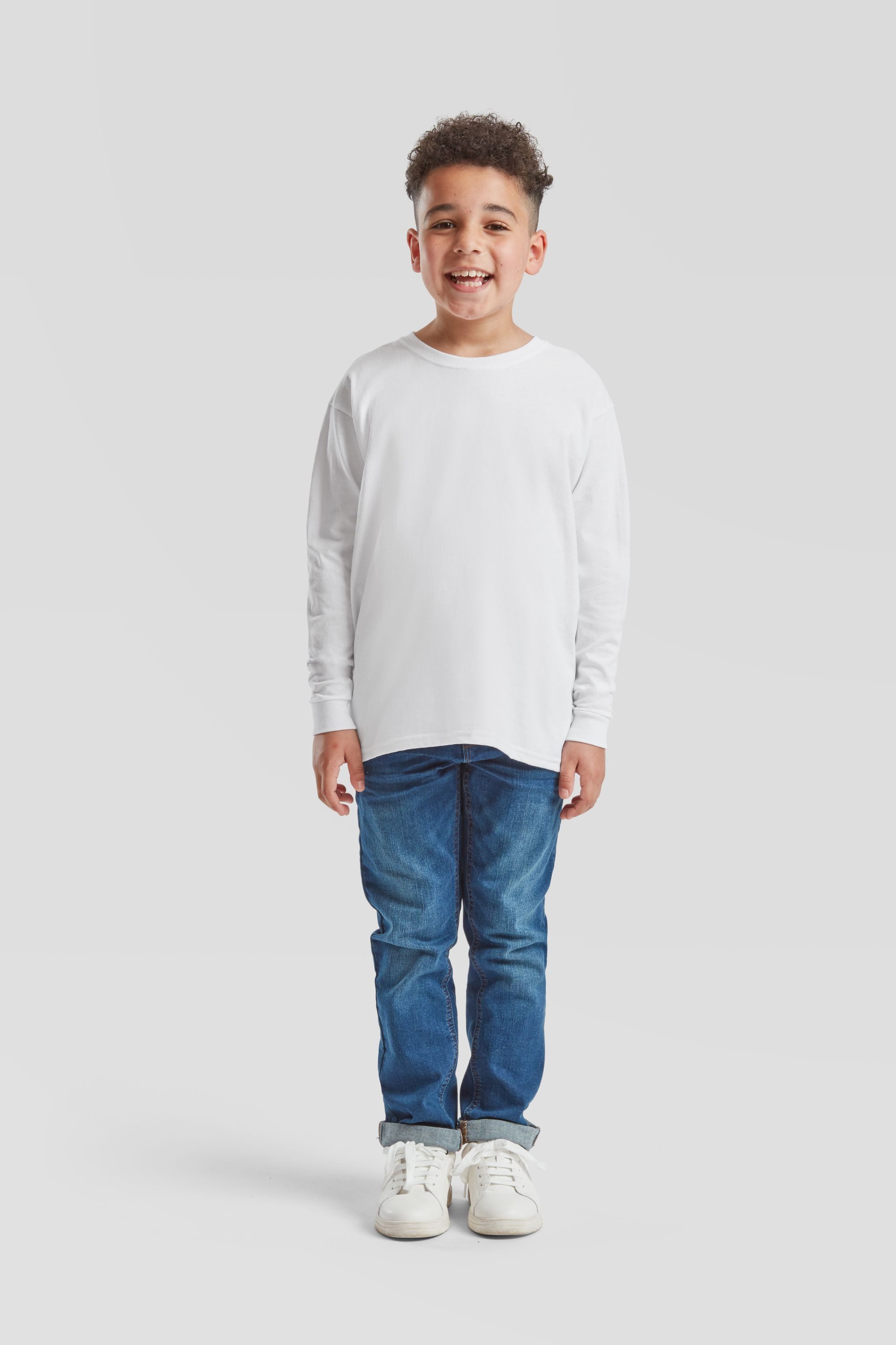 Fruit of the Loom Longsleeve Kids Valueweight Long Sleeve T-Shirt