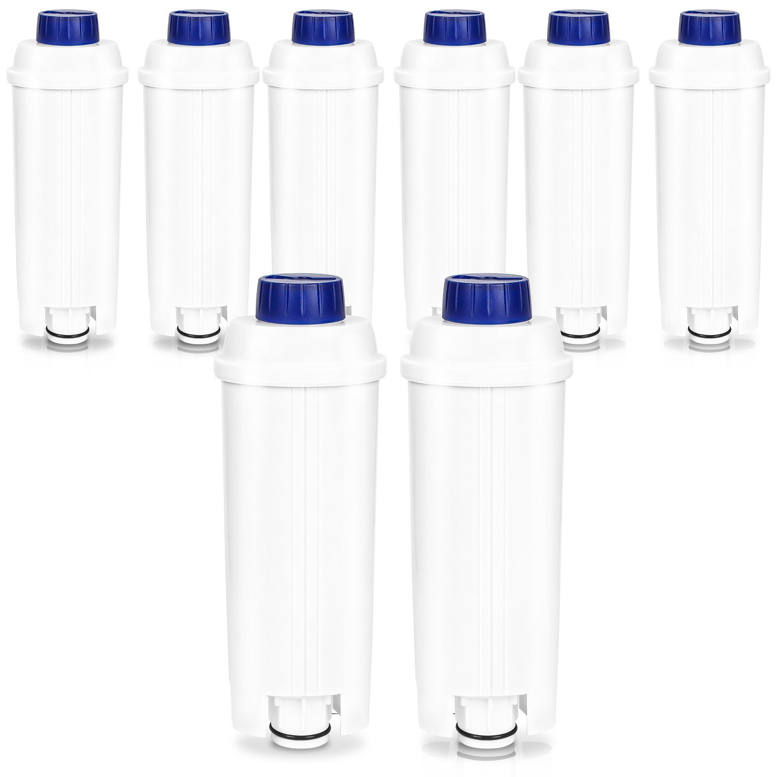 DLSC002 Lospitch Wasserfilter für Kaffeemaschine, 8er-Pack Wasserfilter Delonghi