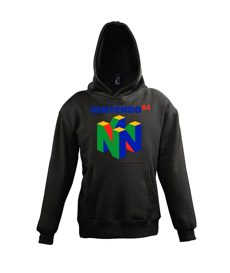 Kapuzenpullover N64 Kinder Hoodie Pullover