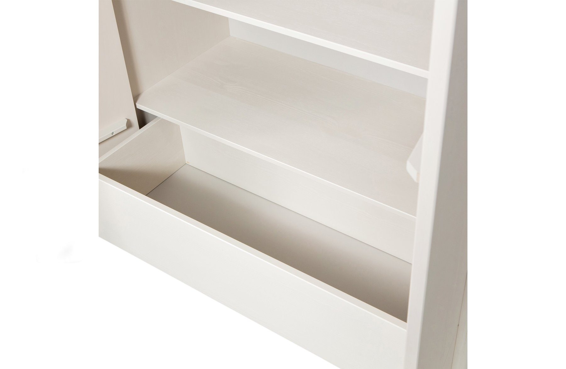 Basu Dust Schrank - Kiefer Hochschrank WOOOD