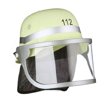 relaxdays Feuerwehrhelm 12 x Feuerwehrhelm "112"