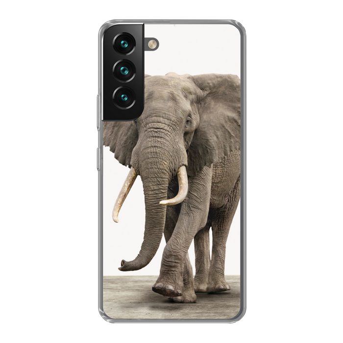 MuchoWow Handyhülle Elefant - Kinder - Tiere - Mädchen Phone Case Handyhülle Samsung Galaxy S22+ Silikon Schutzhülle