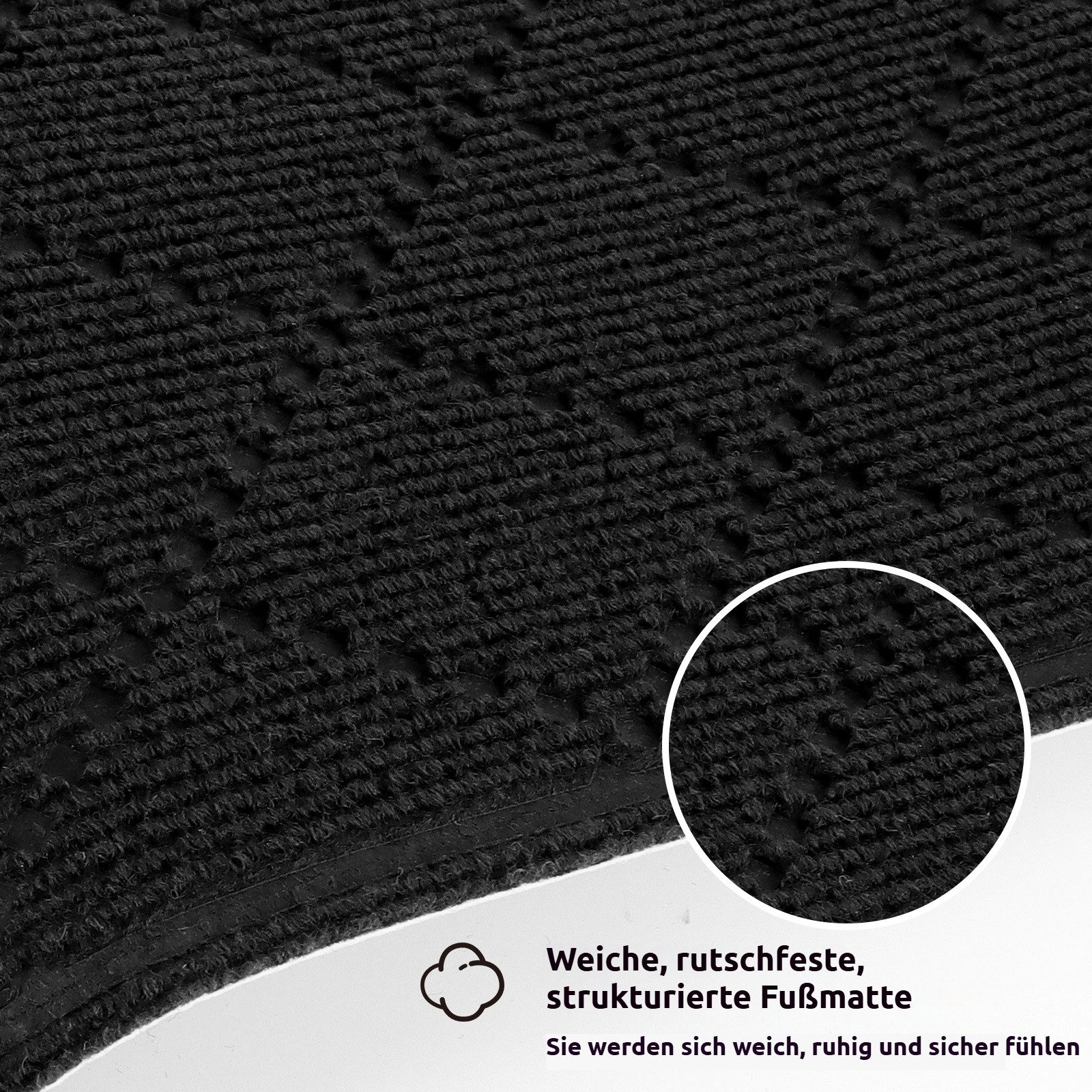 BlingBin Stufenmatte Treppenstufen Matten,Teppich-Treppenläufer Selbstklebend Innen 15Stück, Rechteck, Höhe: 5 mm, Antirutsch Zuschneidbar Wiederverwendbar für Kinder,Senioren& Haustiere